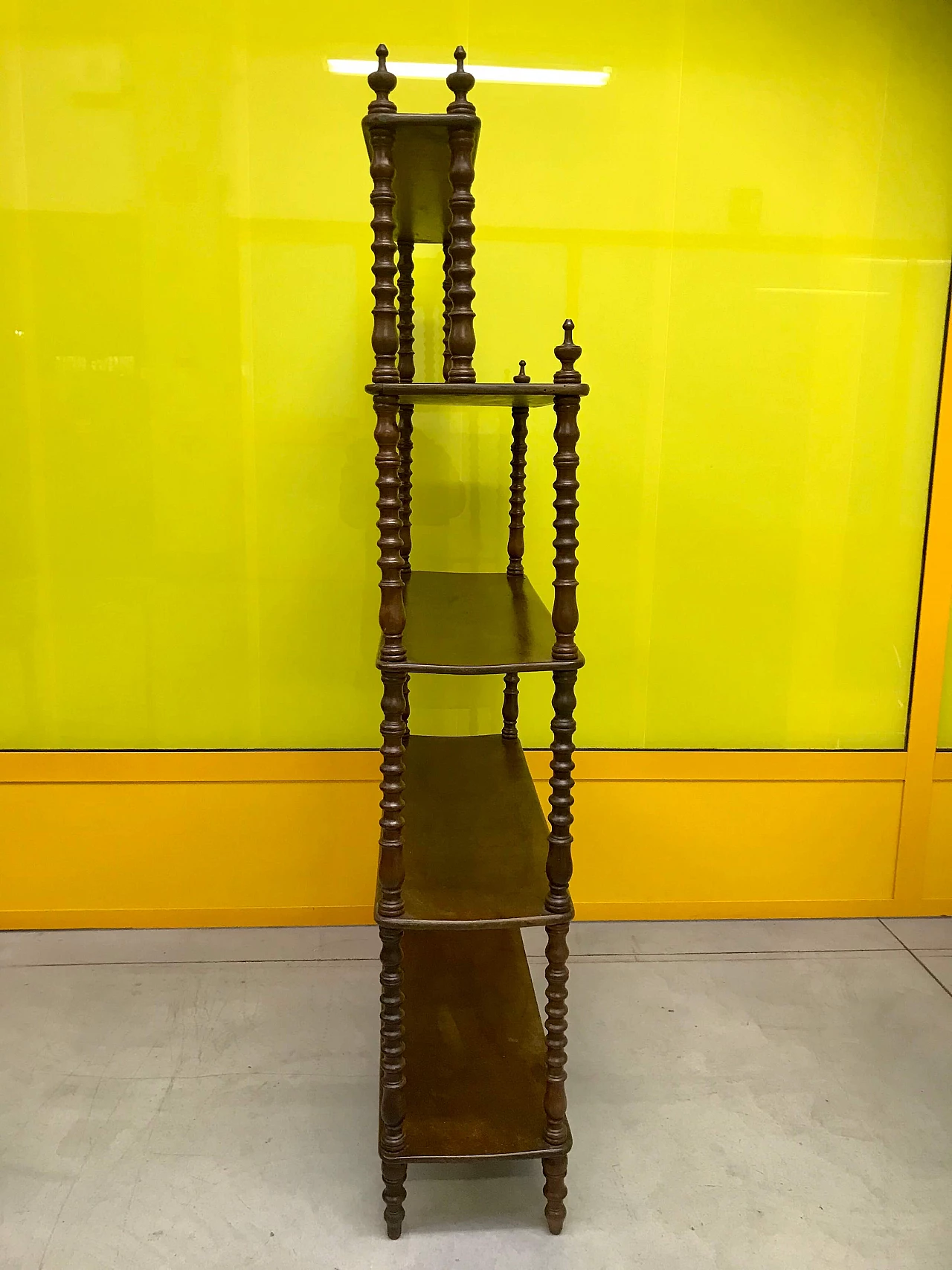 Etagere walnut floor standing bookcase of the '800 1172907