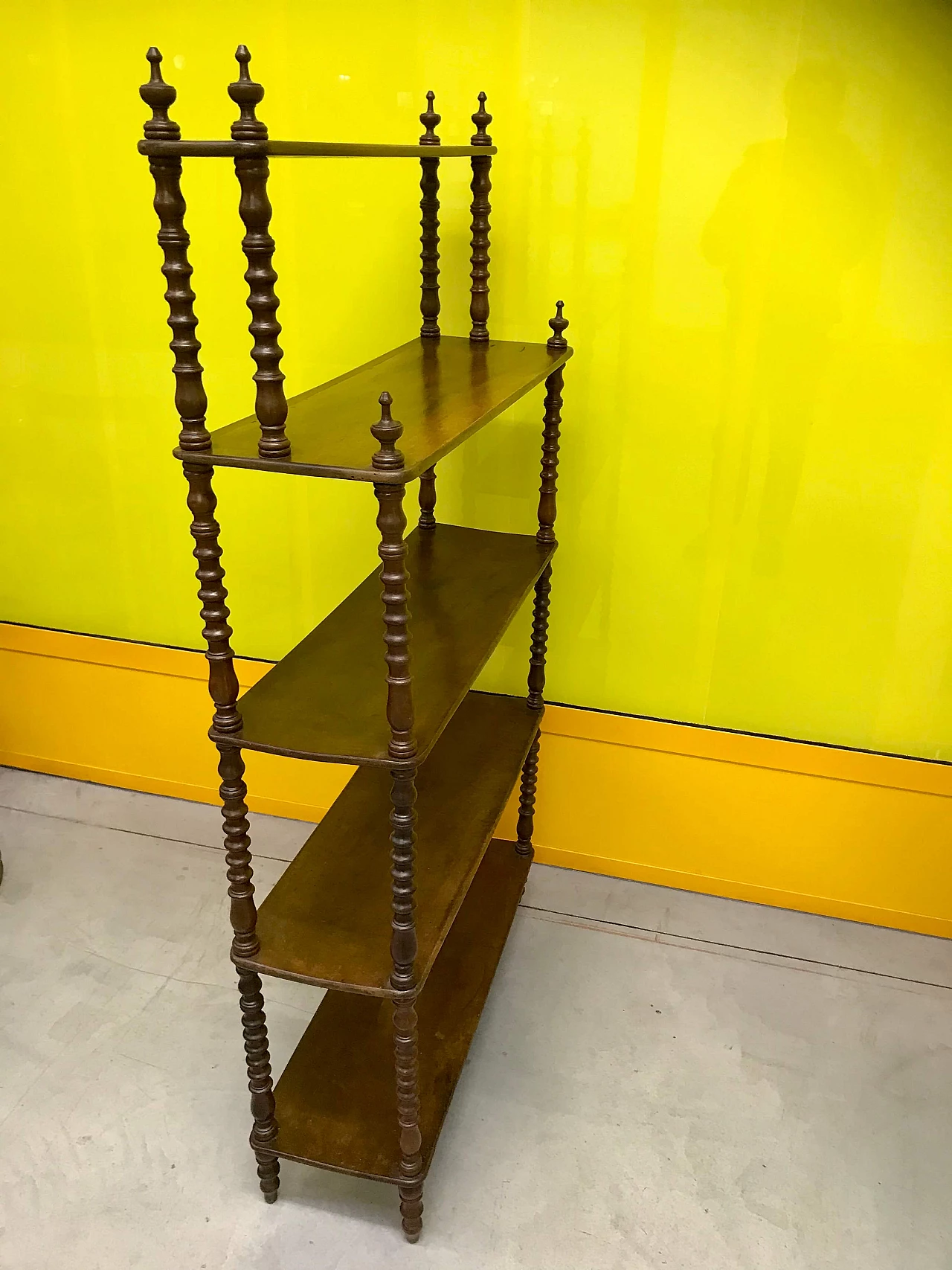 Etagere walnut floor standing bookcase of the '800 1172908