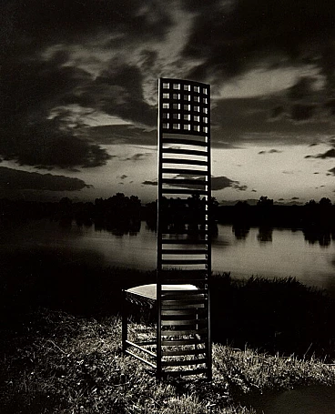 Pannello decorativo di Luigi Bussolati per Multigrafica Milano, anni '90