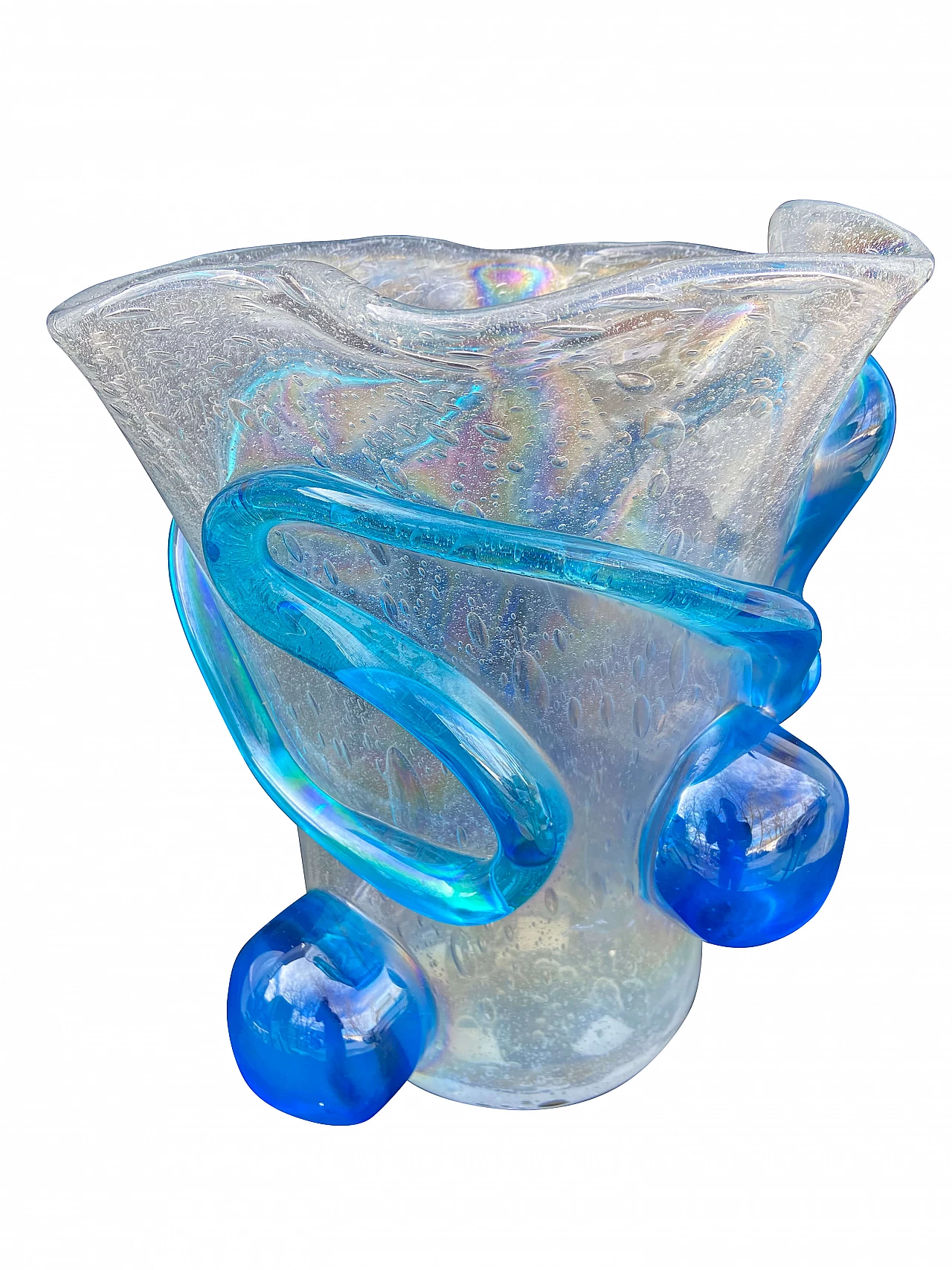 Grande vaso in vetro di Murano di Enrico Camozzo 1173883