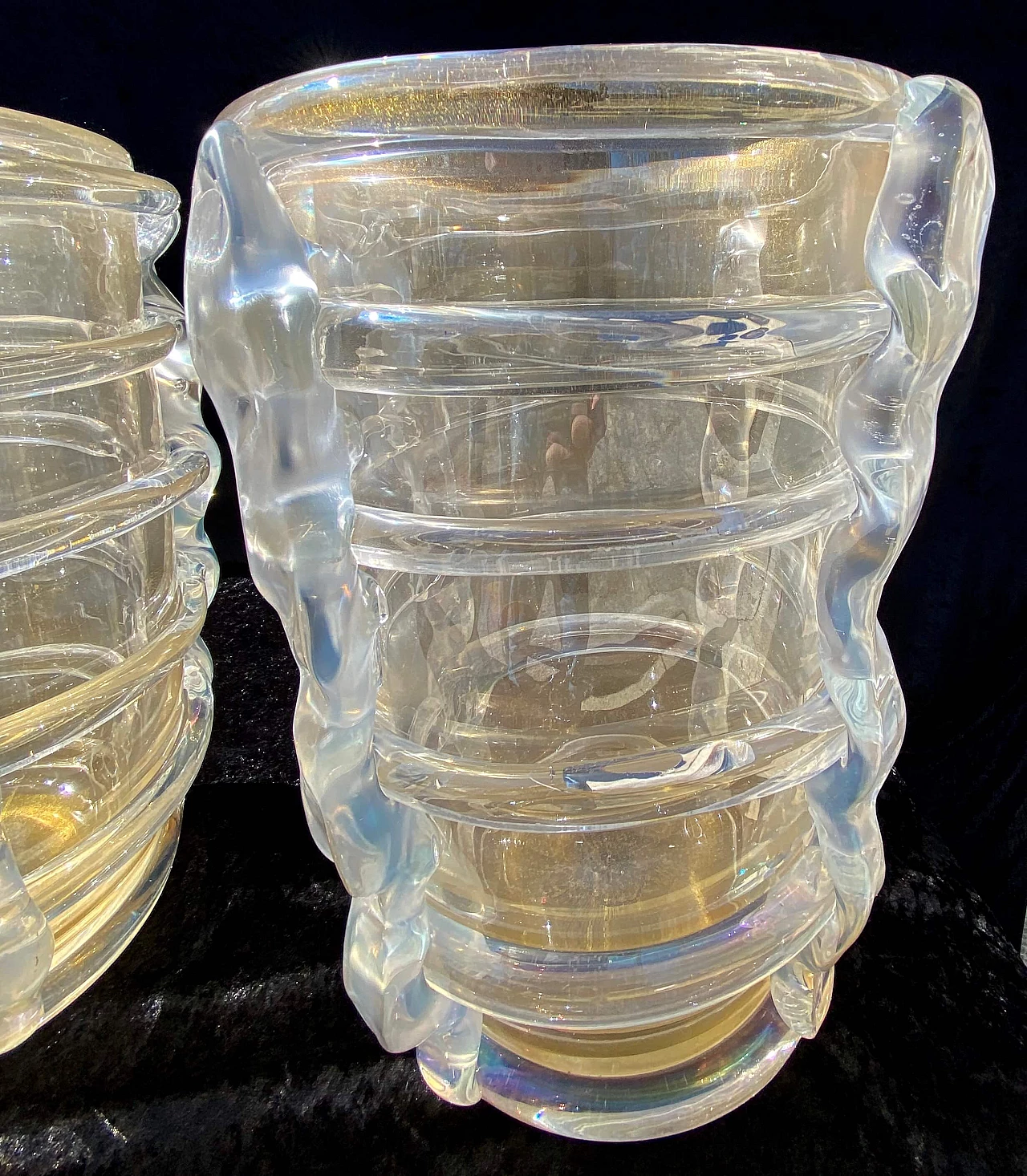 Pair of Murano glass vases, 70s 1174093