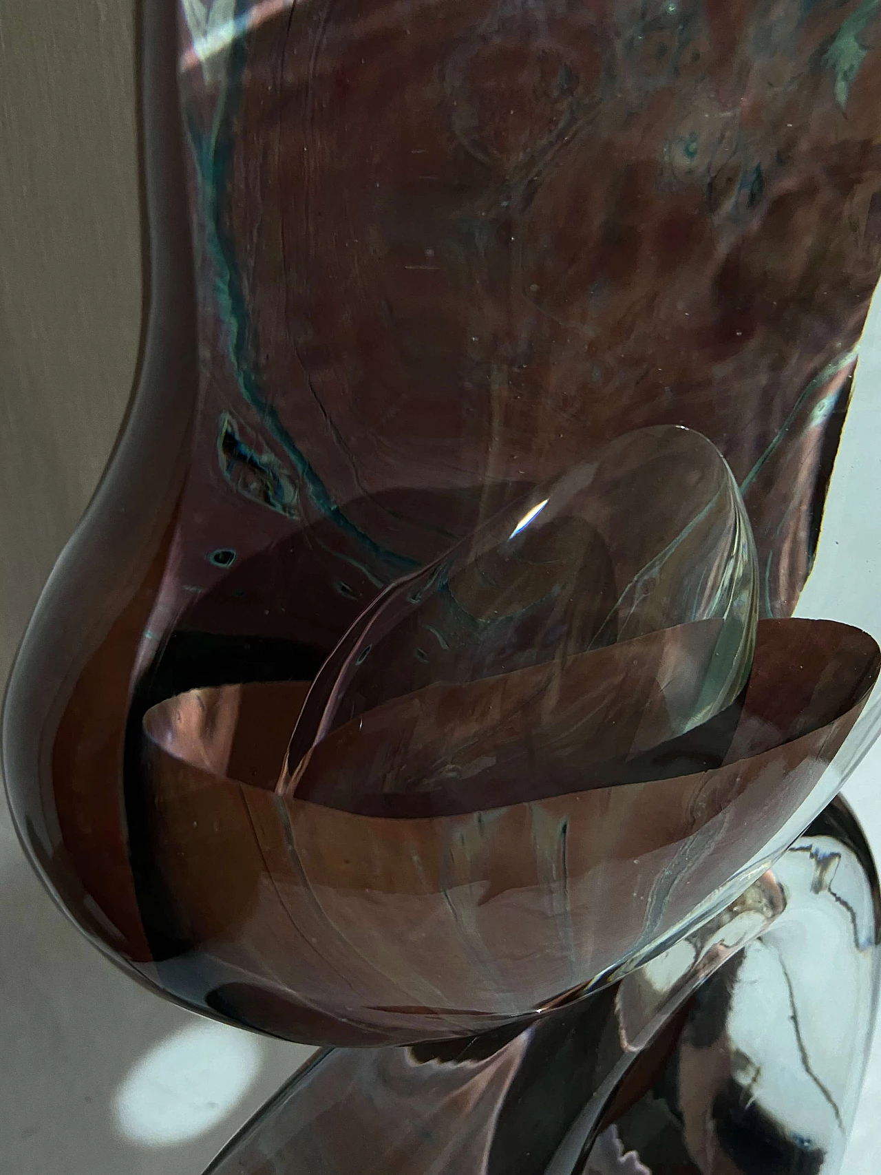 Sculpture in chalcedony Murano glass 1174234