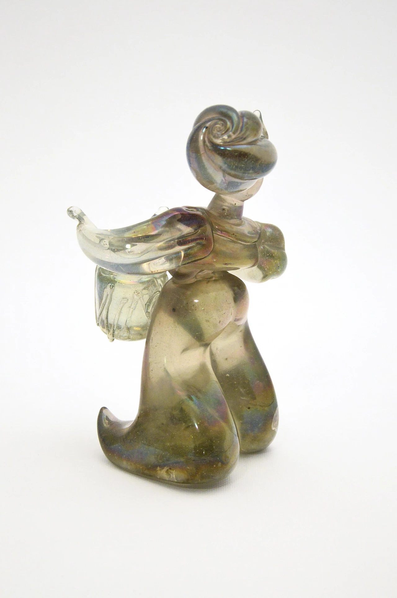 Figurine of Tamburino in Murano glass by Seguso, 30s 1174329