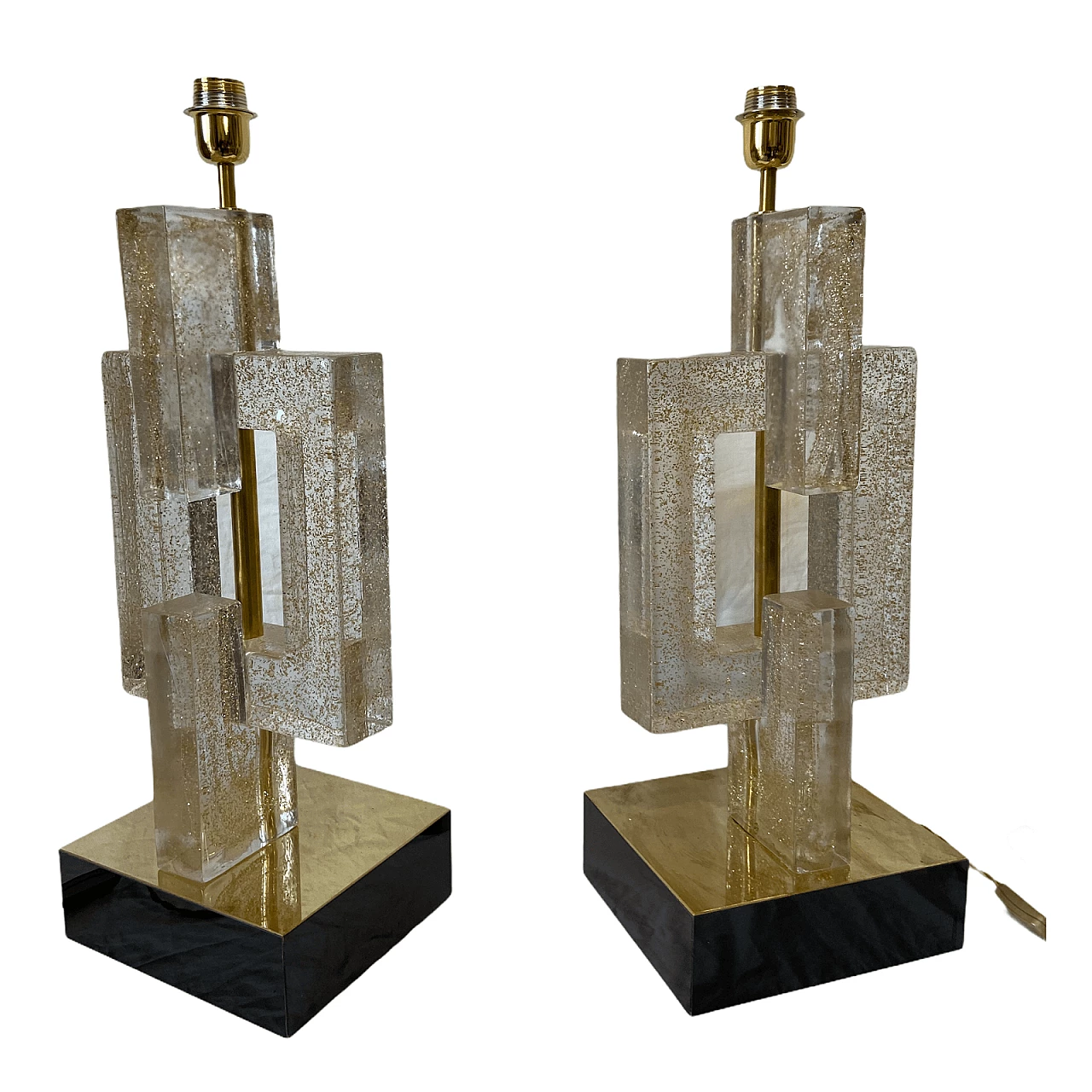 Pair of Murano glass lamps 1174609