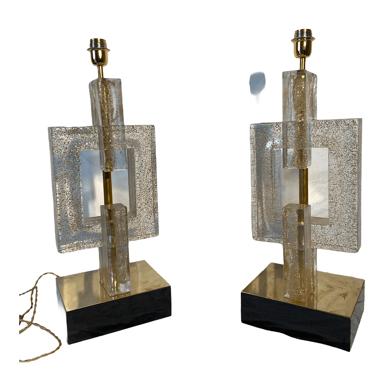 Pair of Murano glass lamps 1174611