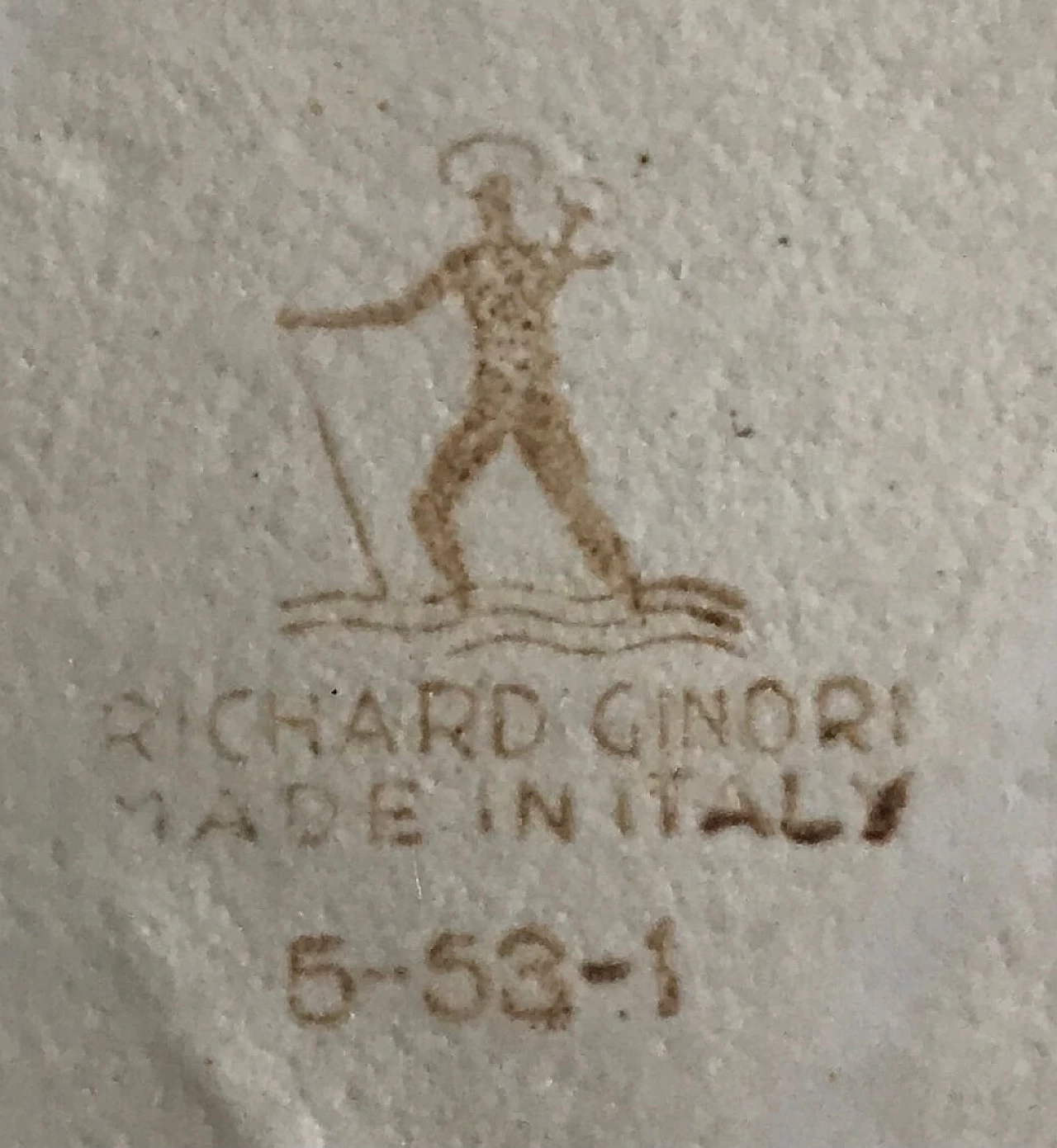 Vaso in ceramica di Richard Ginori San Cristoforo, anni '50 1175118