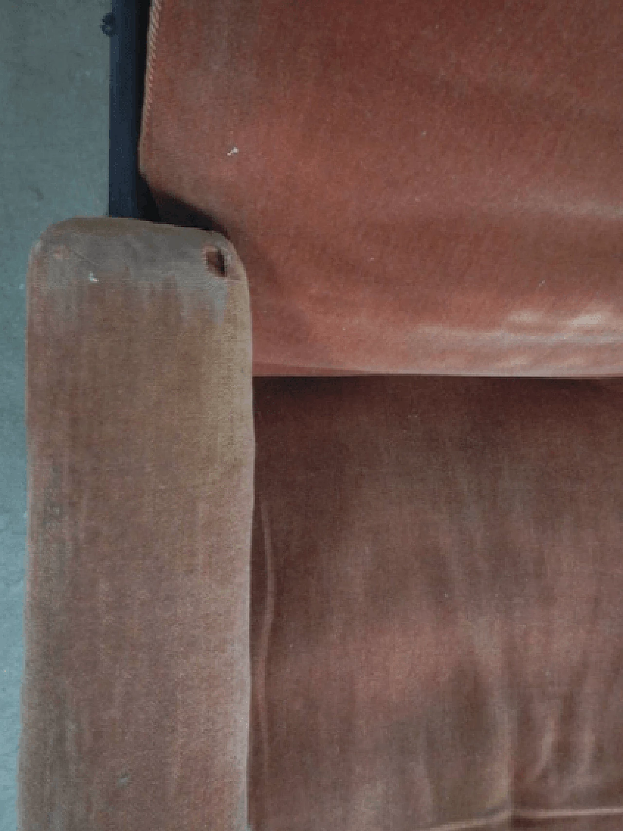 Italian velvet lounge chair, 40s 1175502
