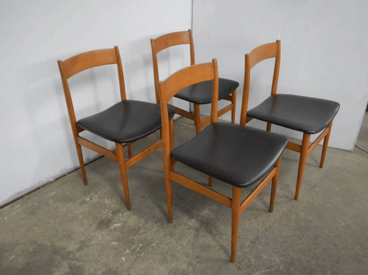 4 Sedie da pranzo di Passoni Udine, anni '60 1175507
