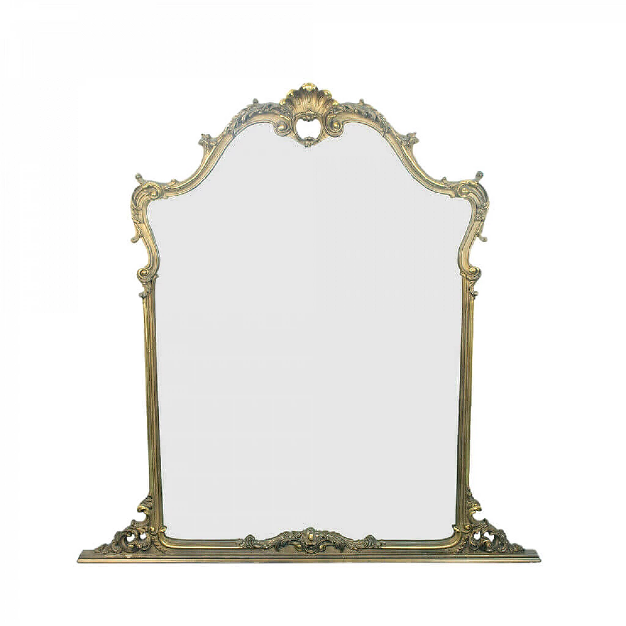 Mirror in gilded wood, 70's 1175705