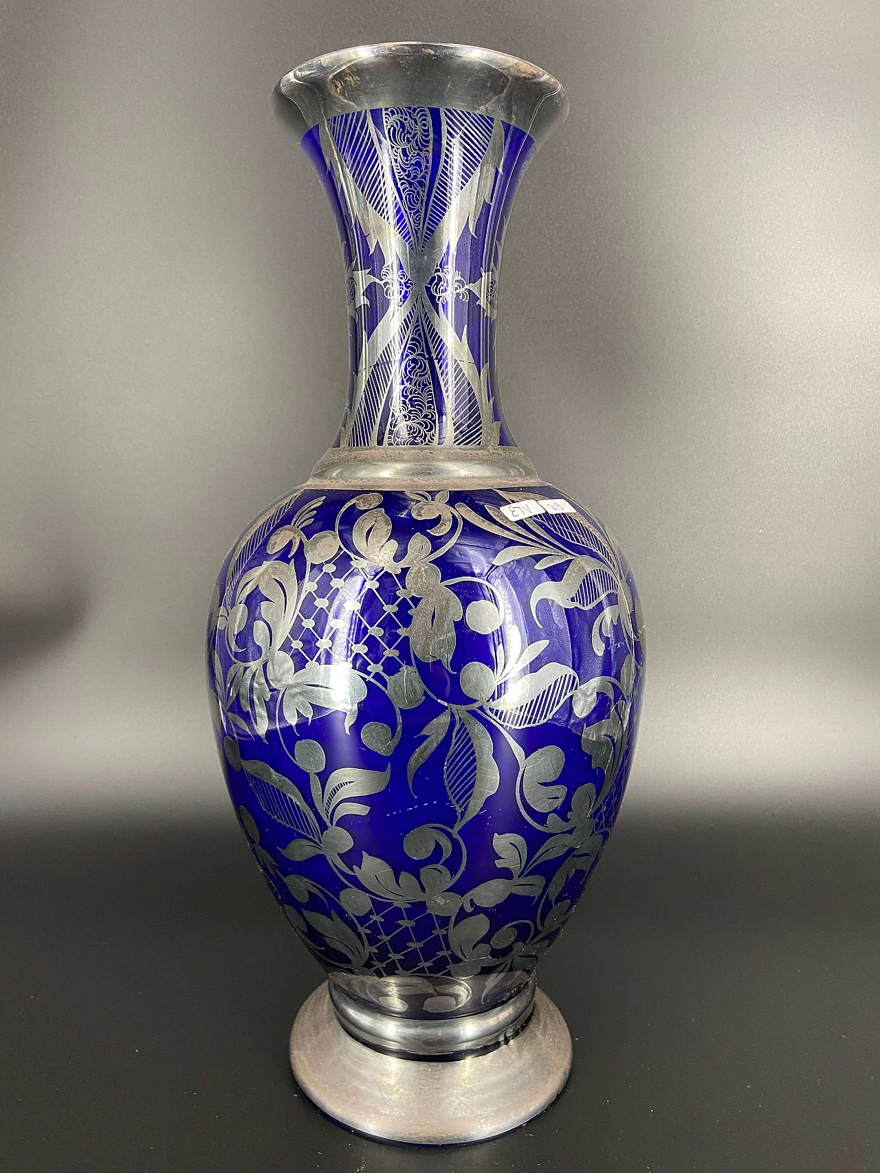 Cobalt blue Murano glass vase, 30s 1175795