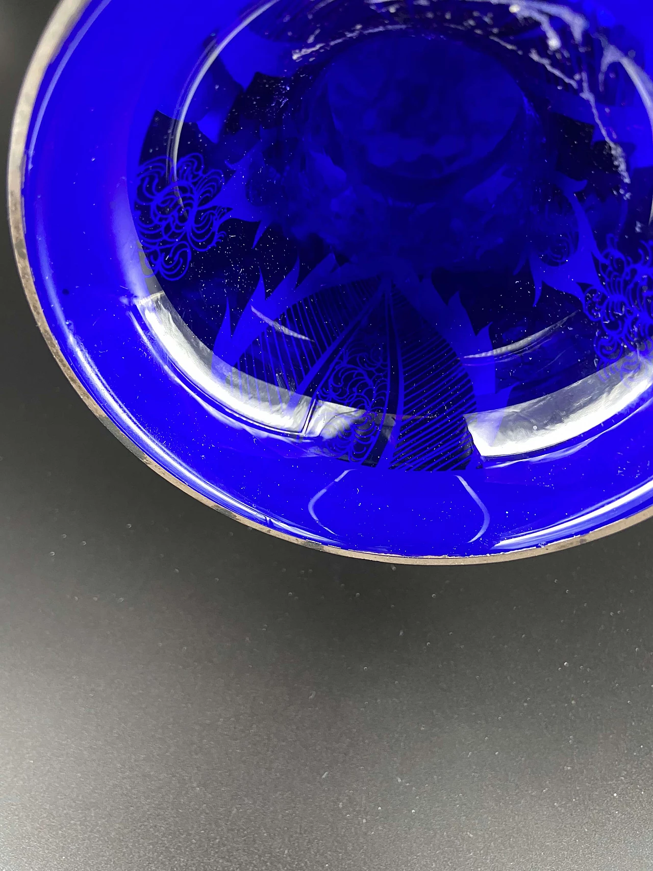 Cobalt blue Murano glass vase, 30s 1175801
