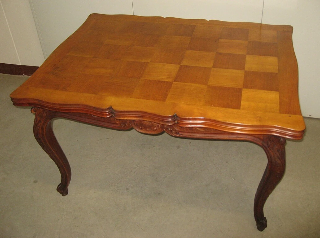 Extending cherry wood table, 1930s 1176344