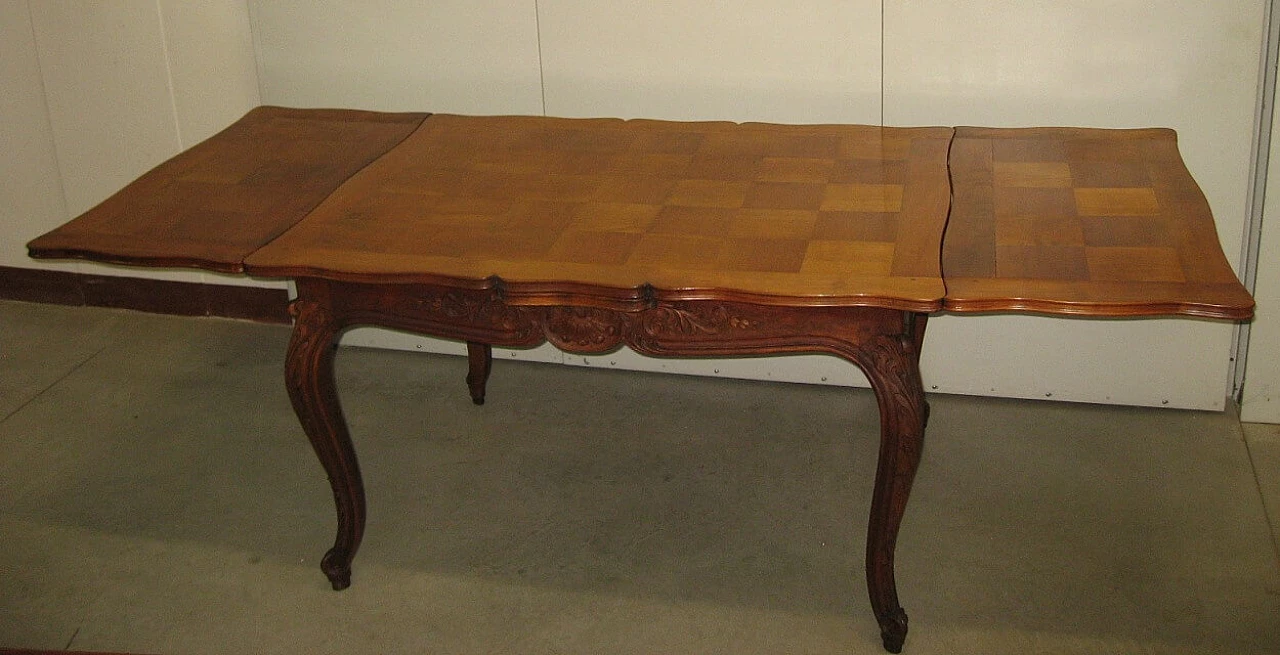 Extending cherry wood table, 1930s 1176345