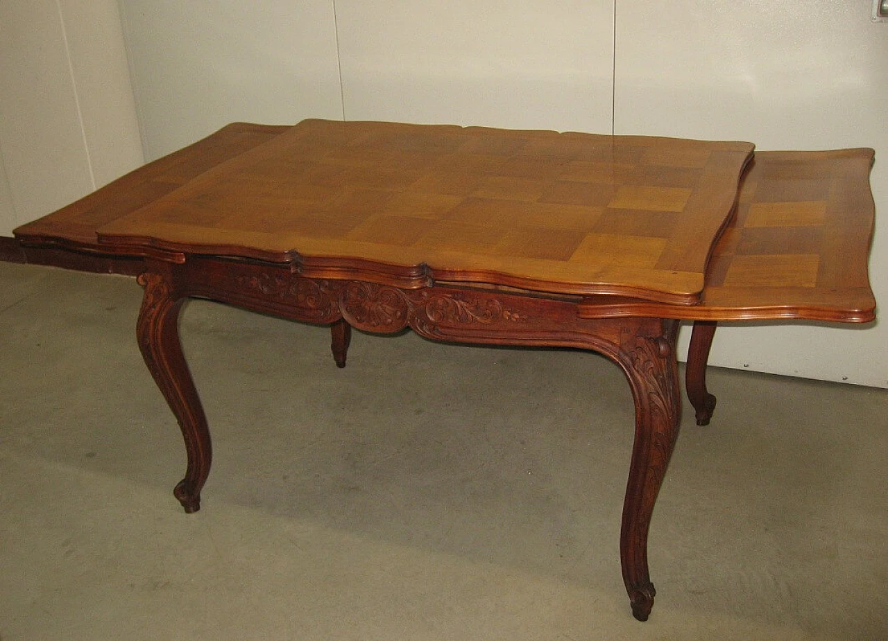 Extending cherry wood table, 1930s 1176346