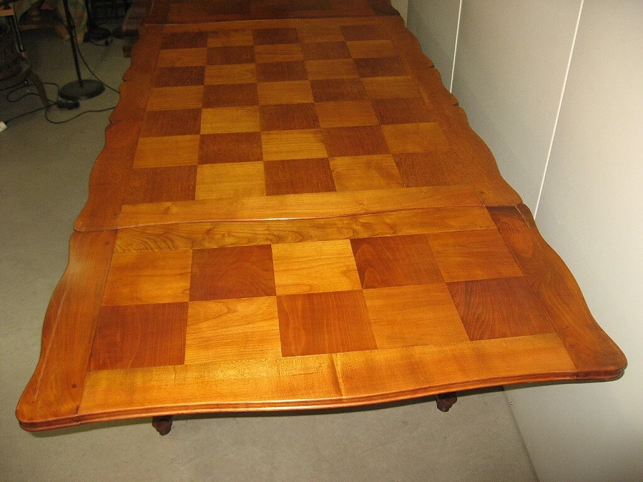Extending cherry wood table, 1930s 1176347