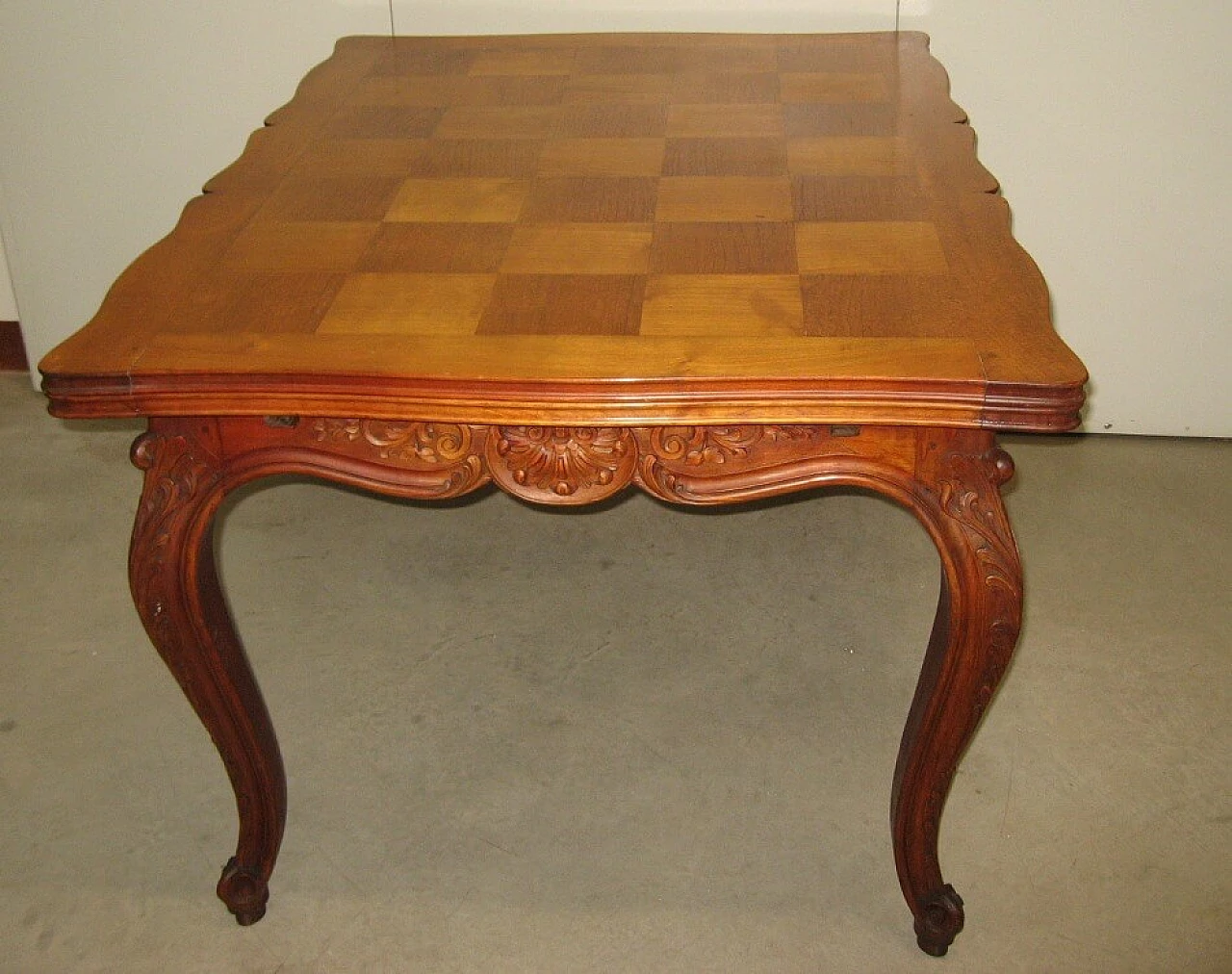 Extending cherry wood table, 1930s 1176348