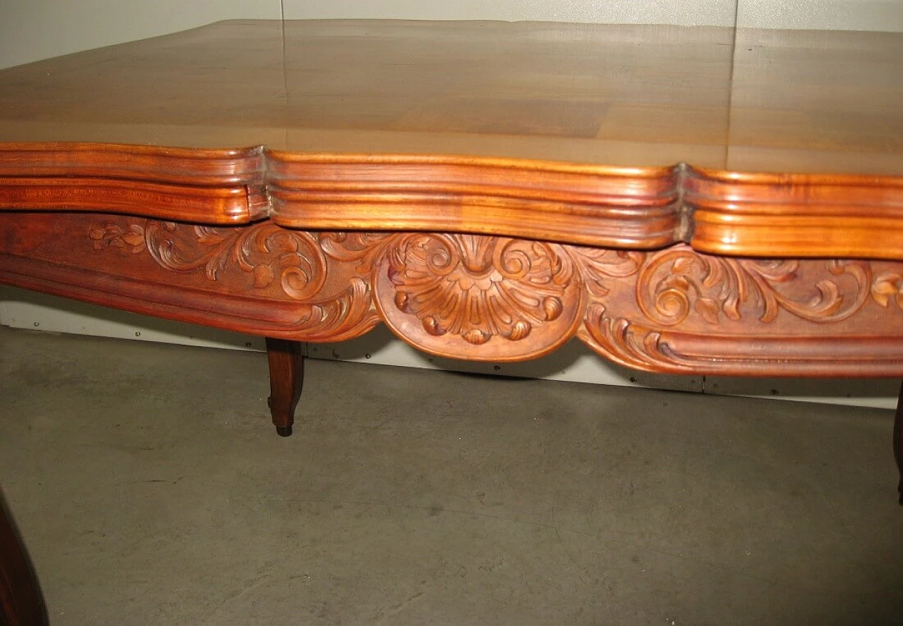 Extending cherry wood table, 1930s 1176350