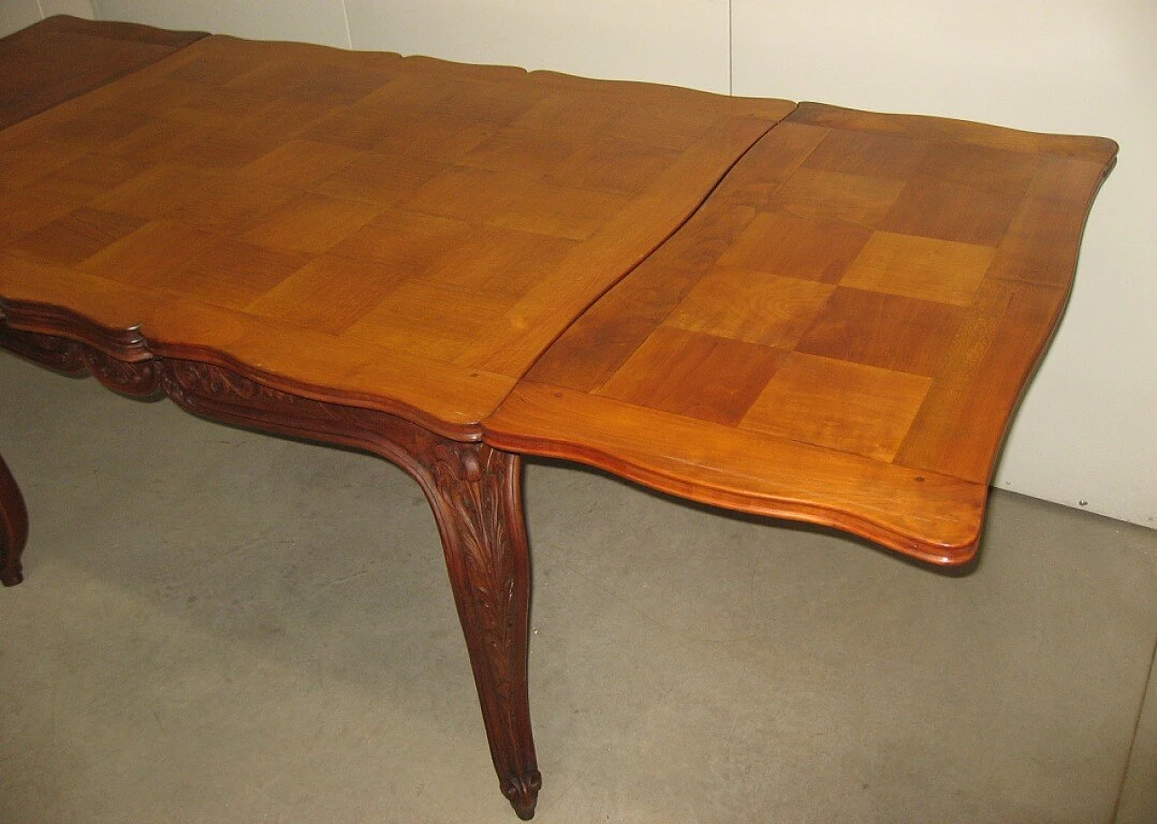 Extending cherry wood table, 1930s 1176351