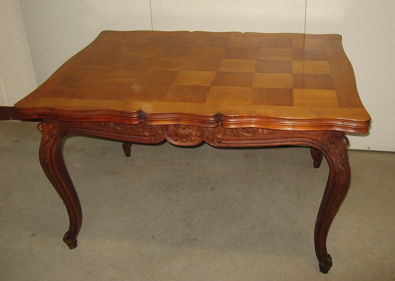 Extending cherry wood table, 1930s 1176354