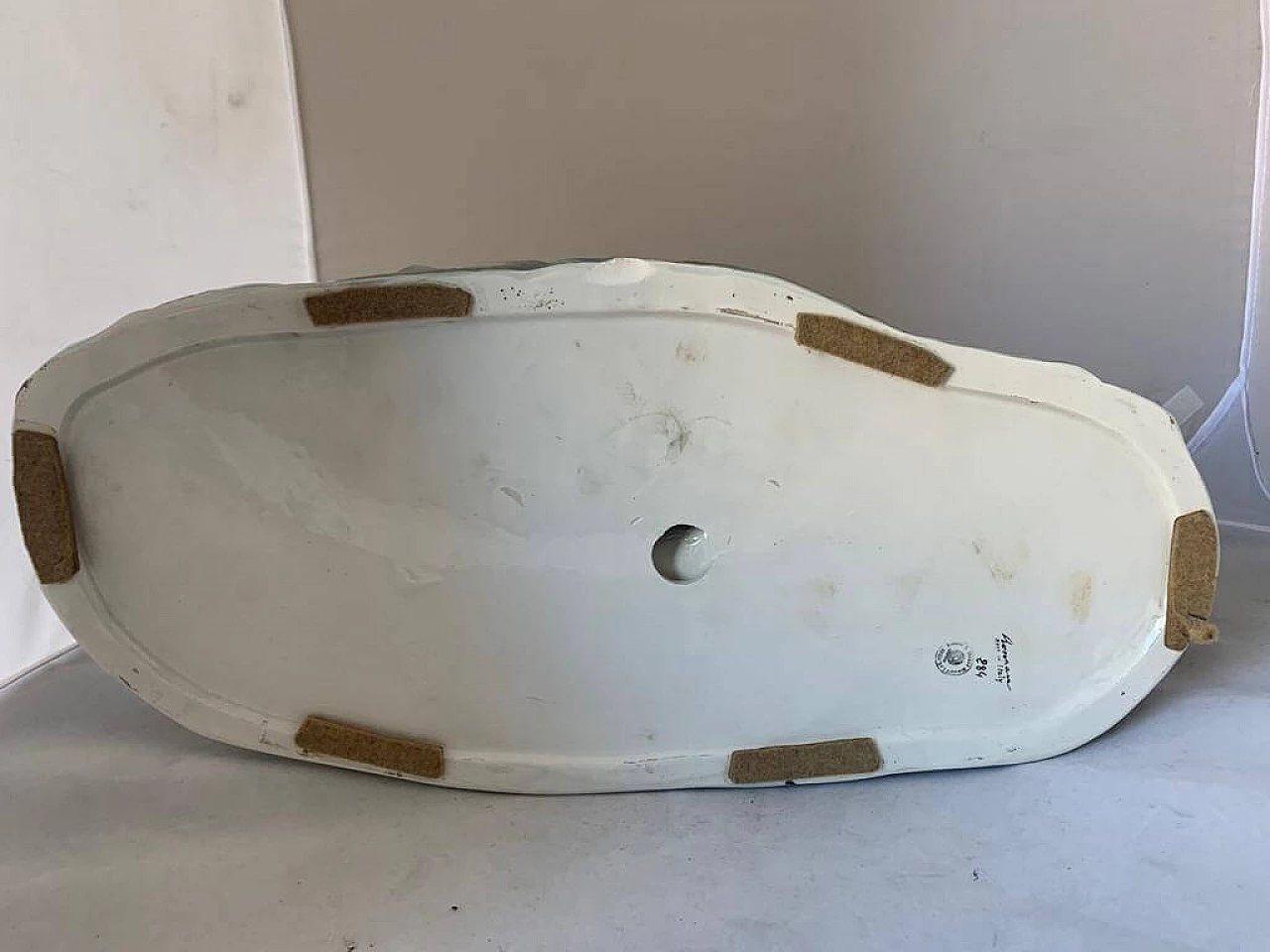 Ceramic sculpture of 2 horses by Ronzan, 1940s 1176520