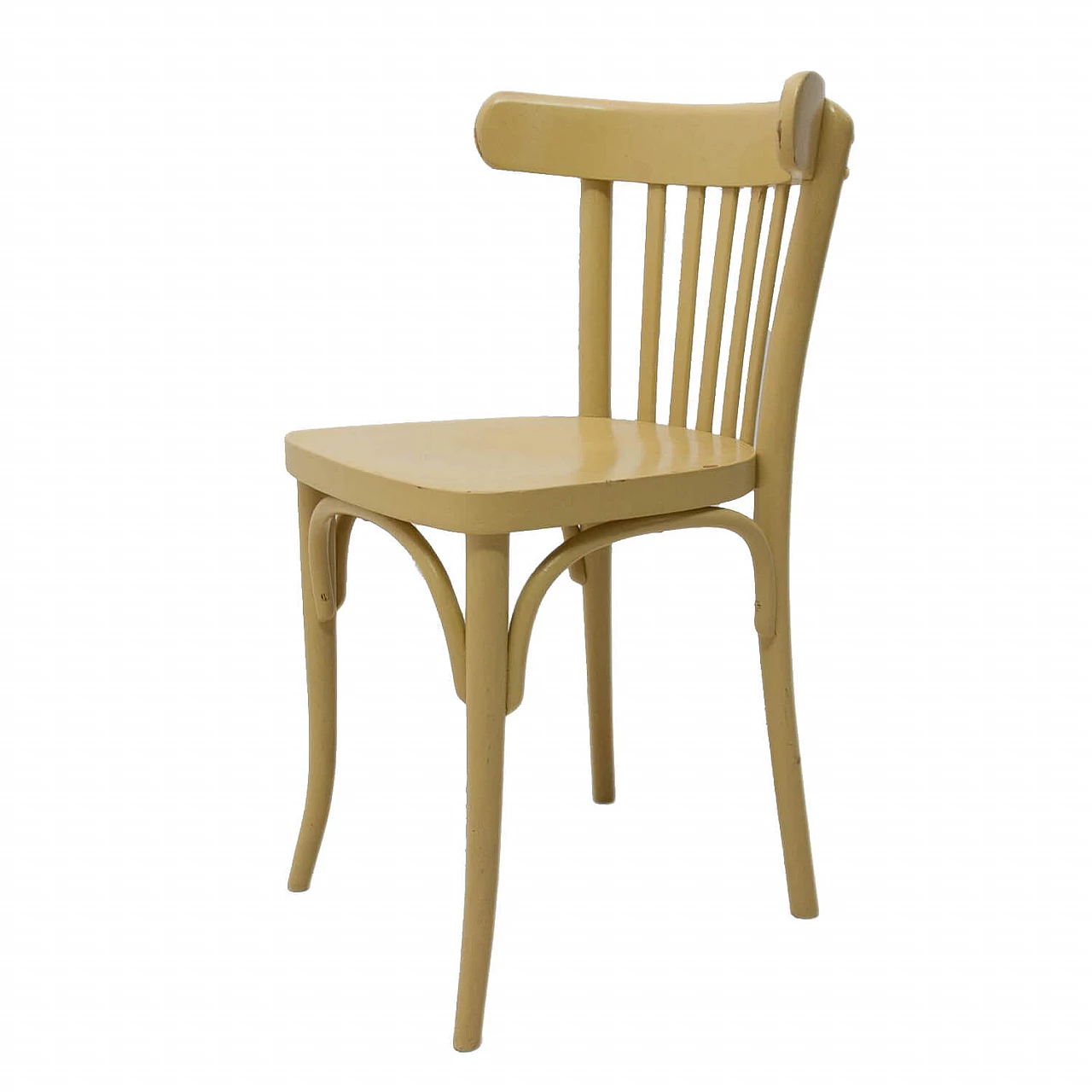 Beech bentwood chair from Thonet, 50s 1176539