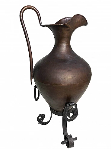 Copper vase, 50s