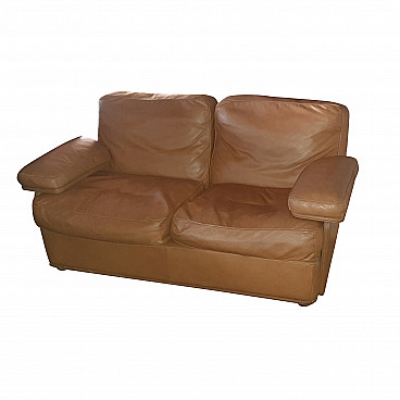 Frau leather sofa, 80s