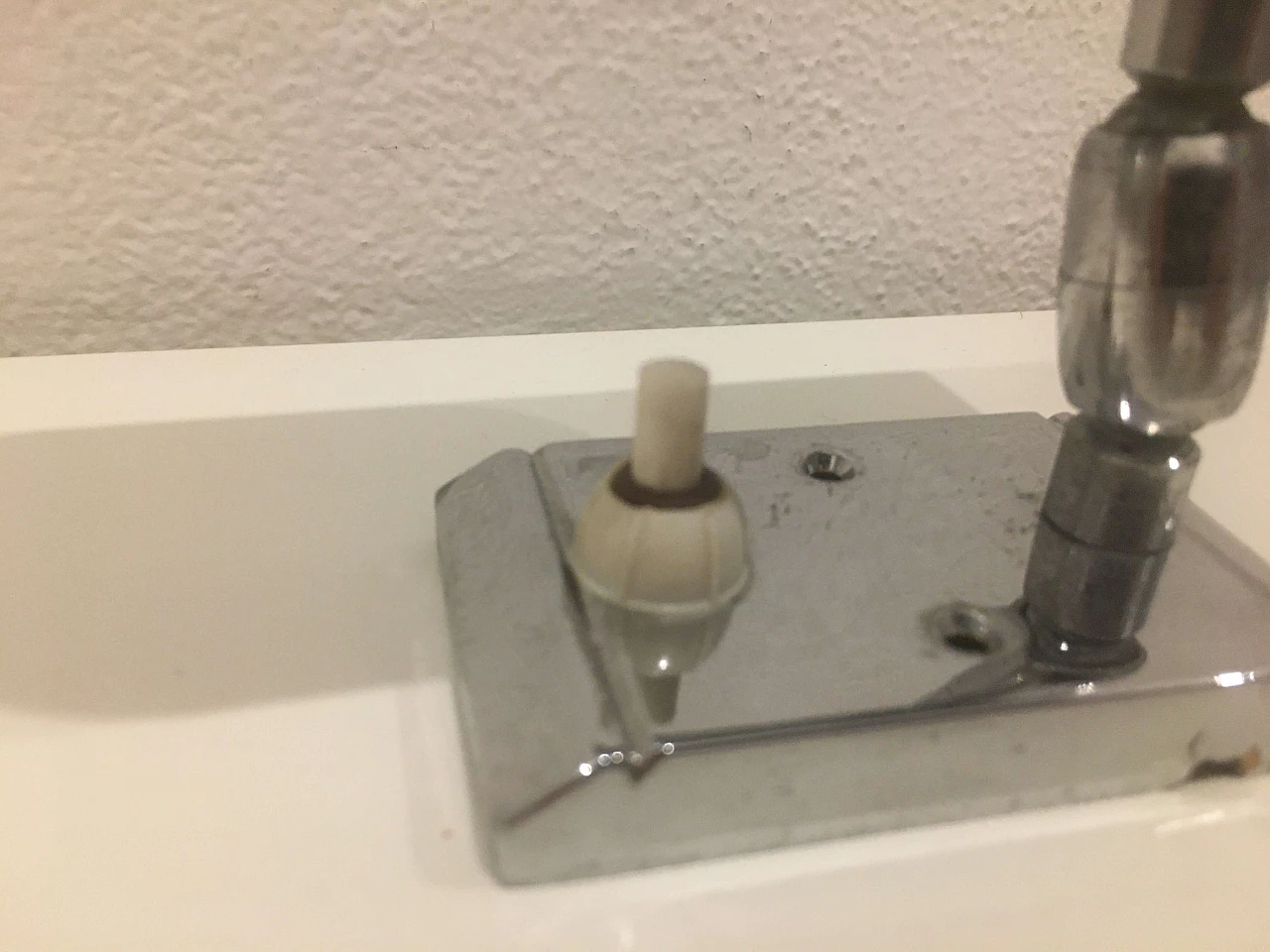 Pair of adjustable metal wall lamps, 70s 1176730