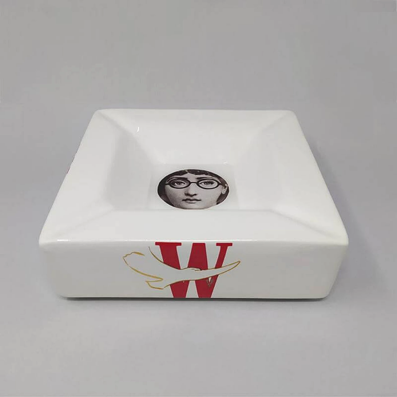 Ceramic empty pocket by Fornasetti for Winston, 1970s 1176894