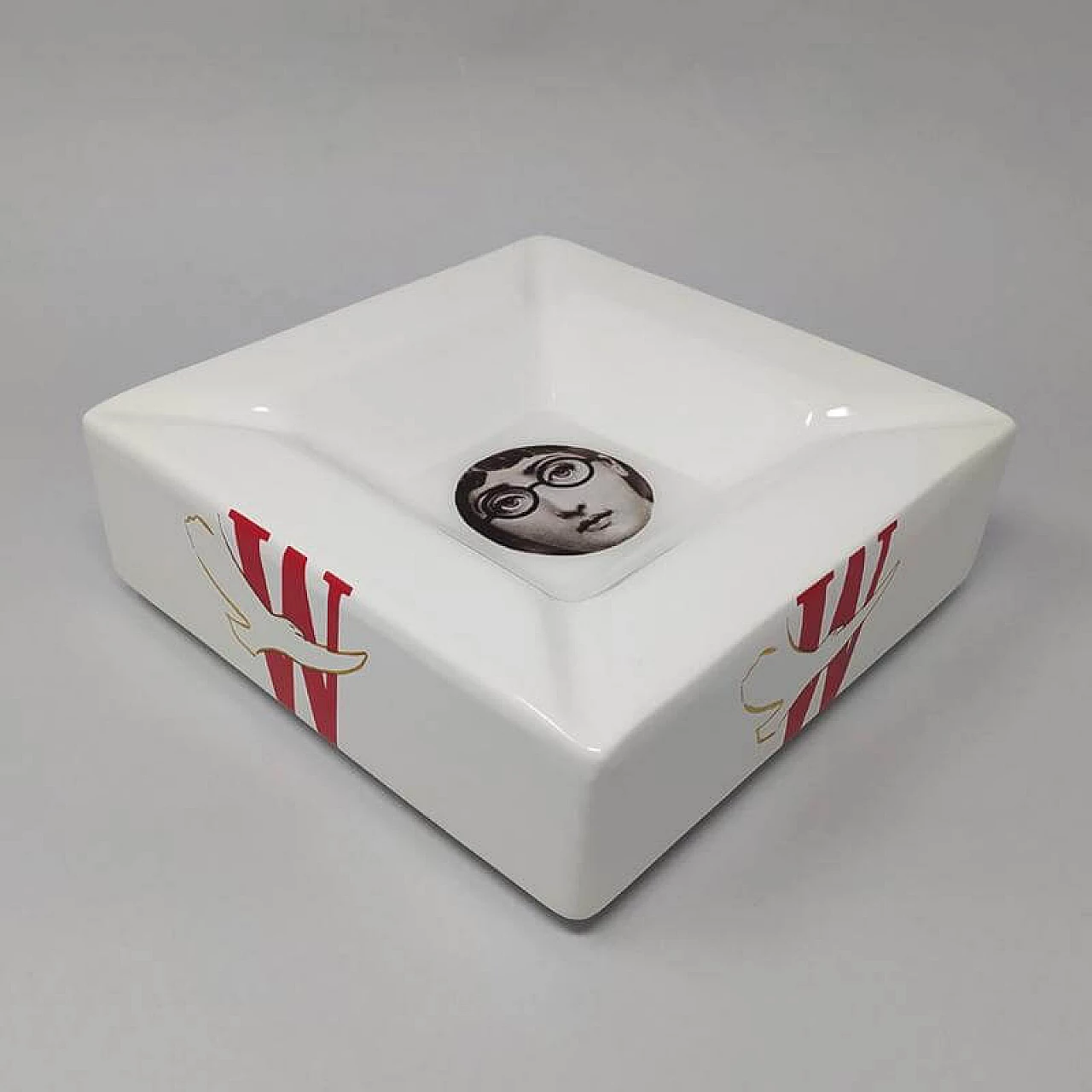 Svuotatasche in ceramica di Fornasetti per Winston, anni '70 1176896