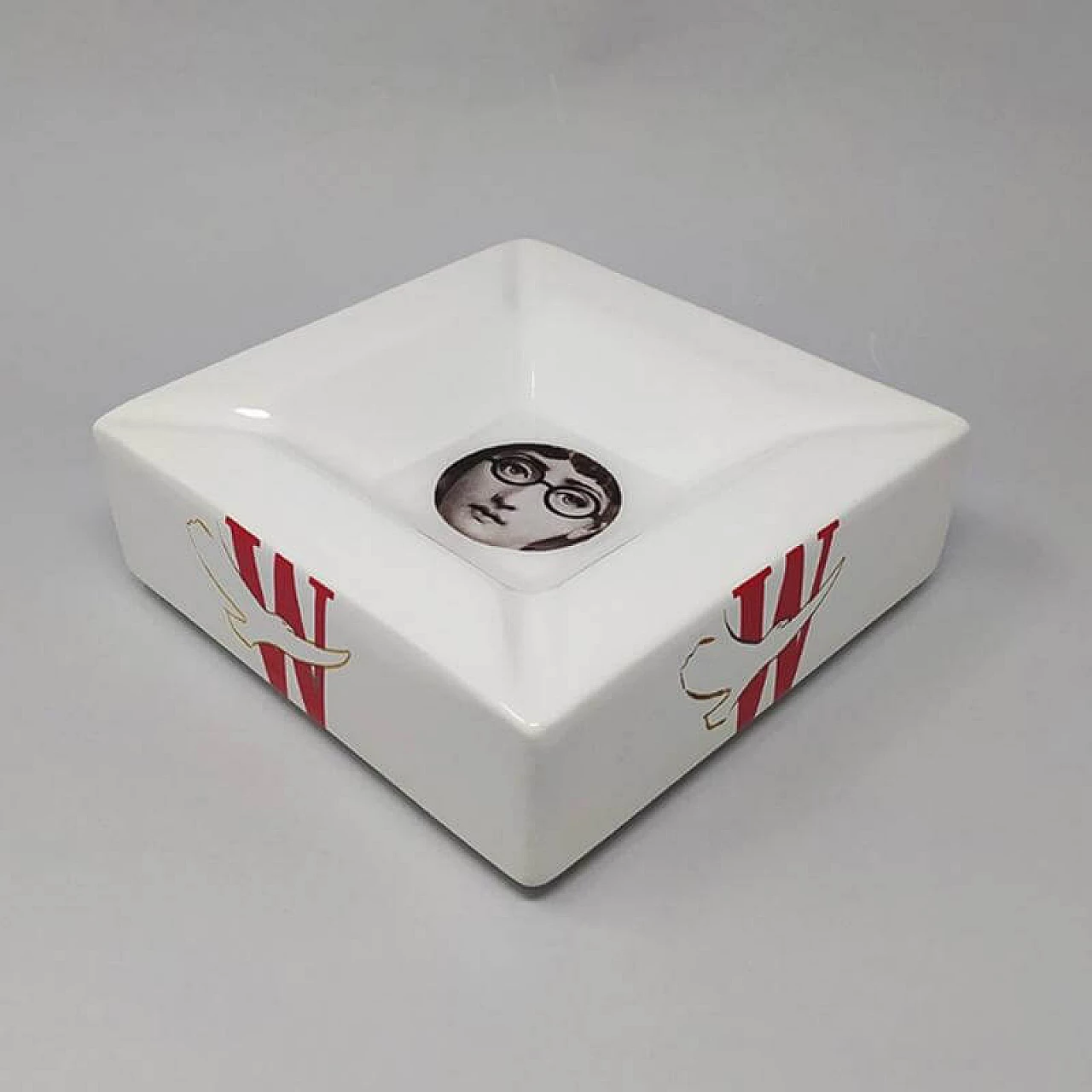 Svuotatasche in ceramica di Fornasetti per Winston, anni '70 1176897