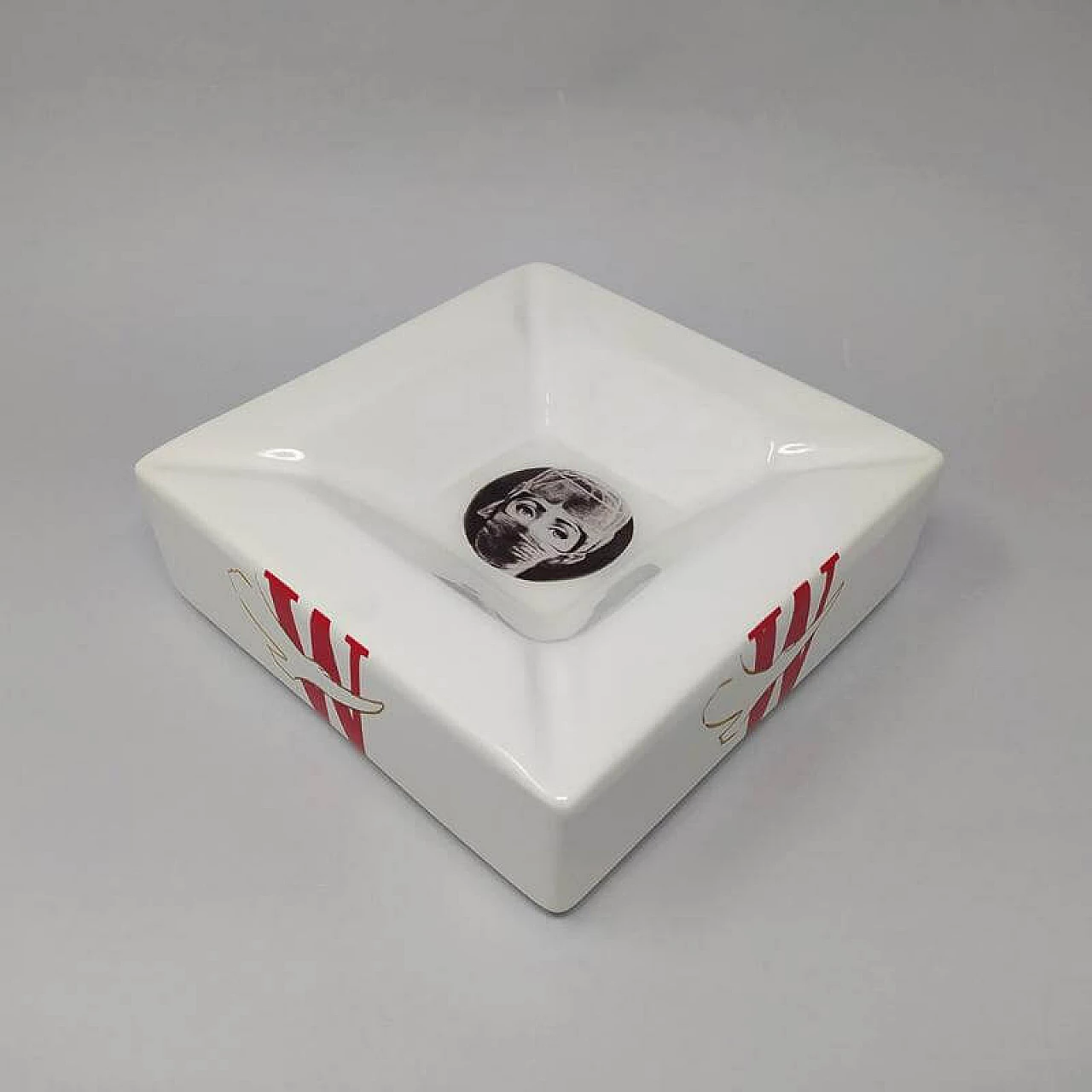 Ceramic empty pocket by Fornasetti for Winston, 1970s 1176915