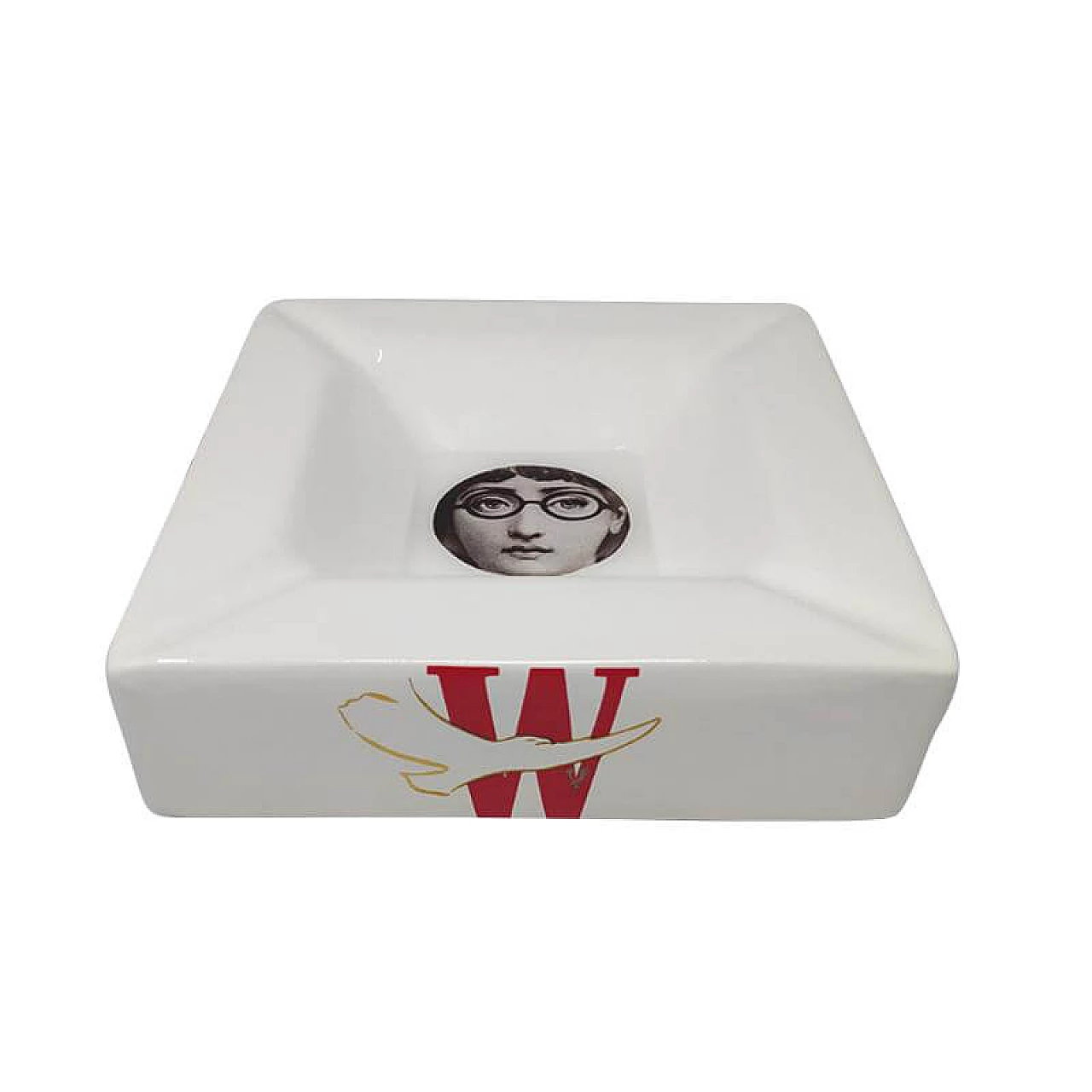 Svuotatasche in ceramica di Fornasetti per Winston, anni '70 1176965