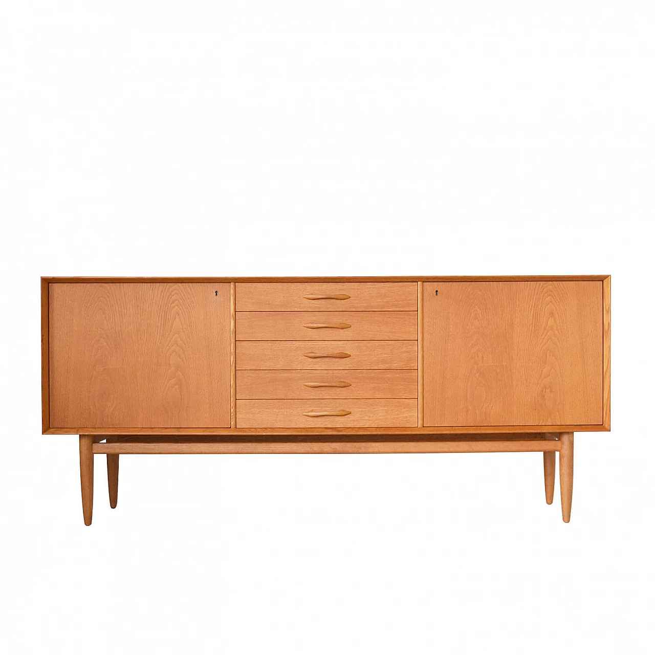 Scandinavian oak sideboard, 60s 1177016