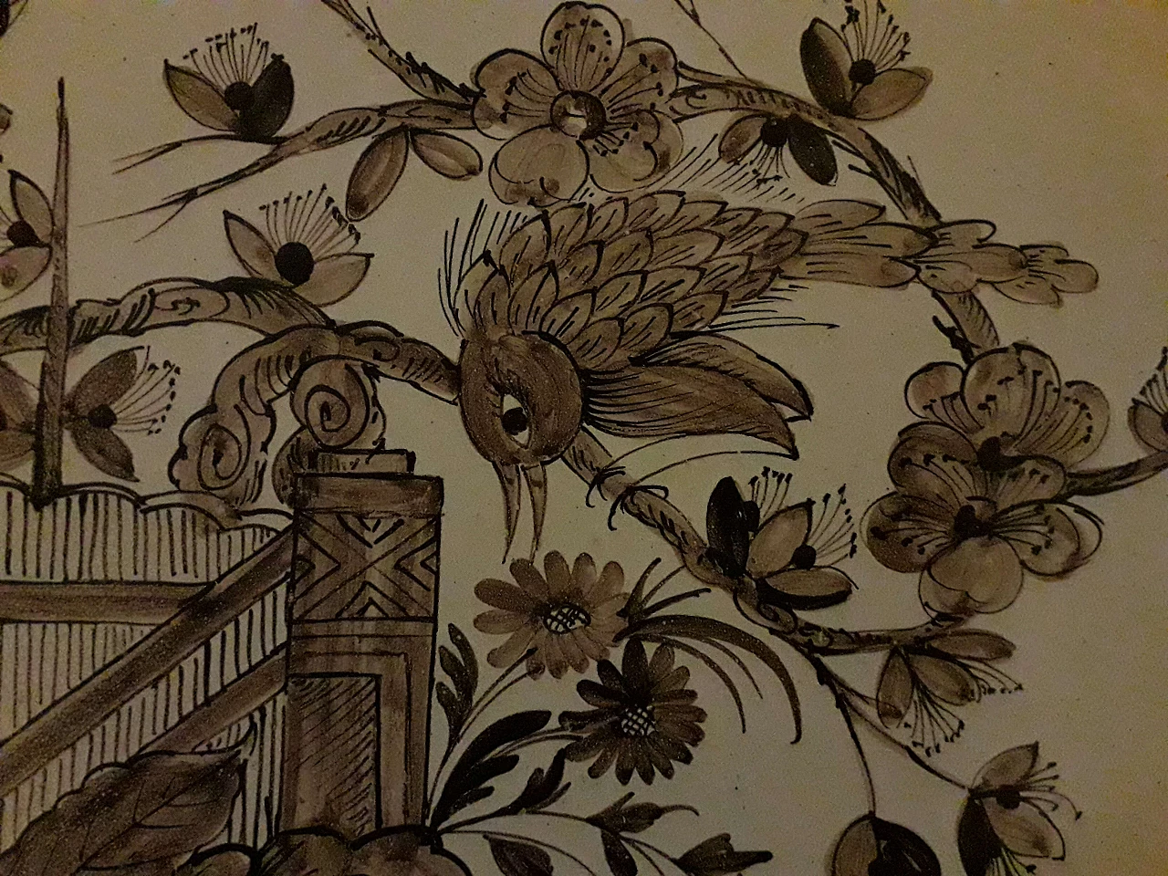 Chinese terracotta dish, 1930s 1177068