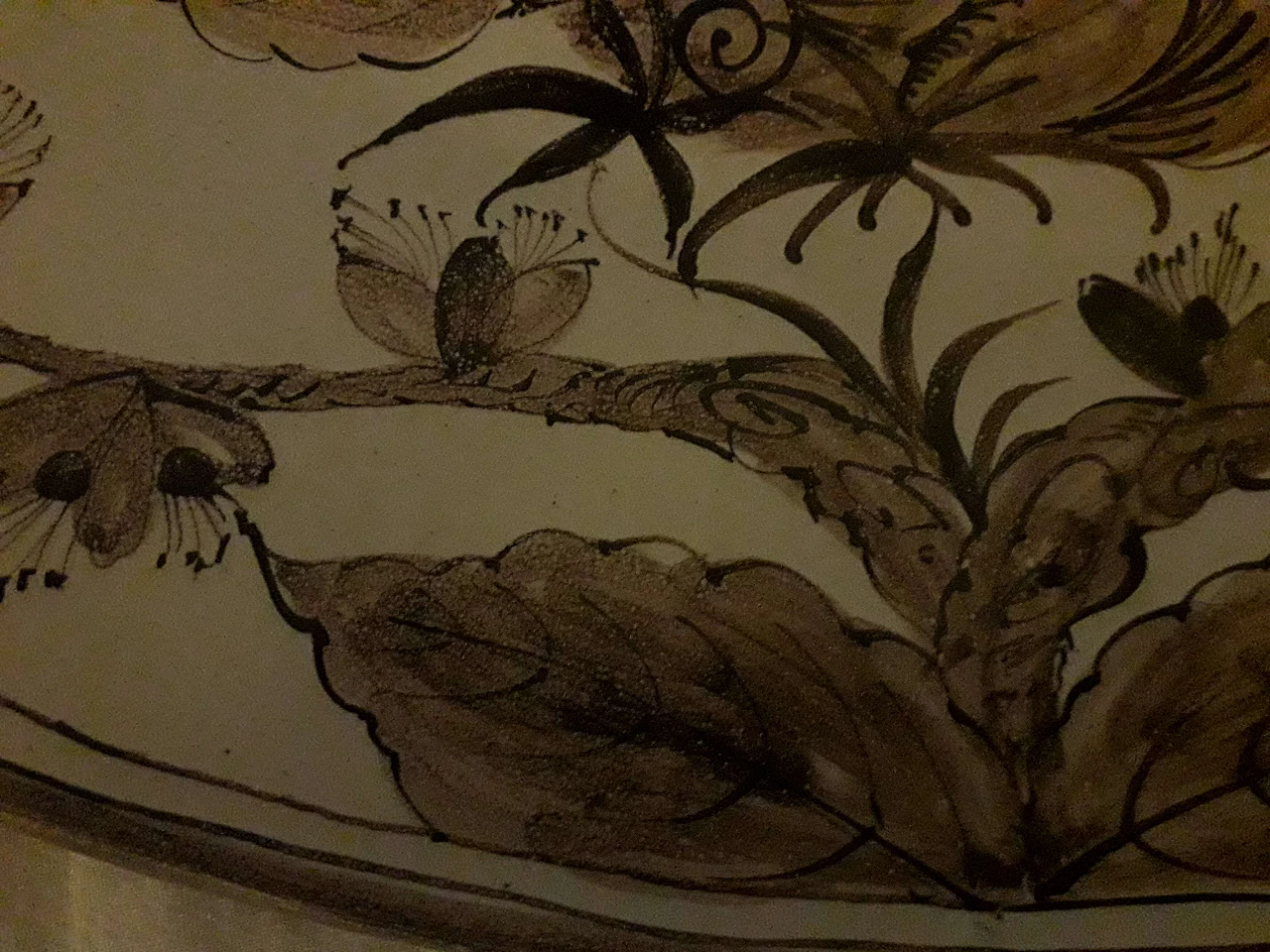 Chinese terracotta dish, 1930s 1177077