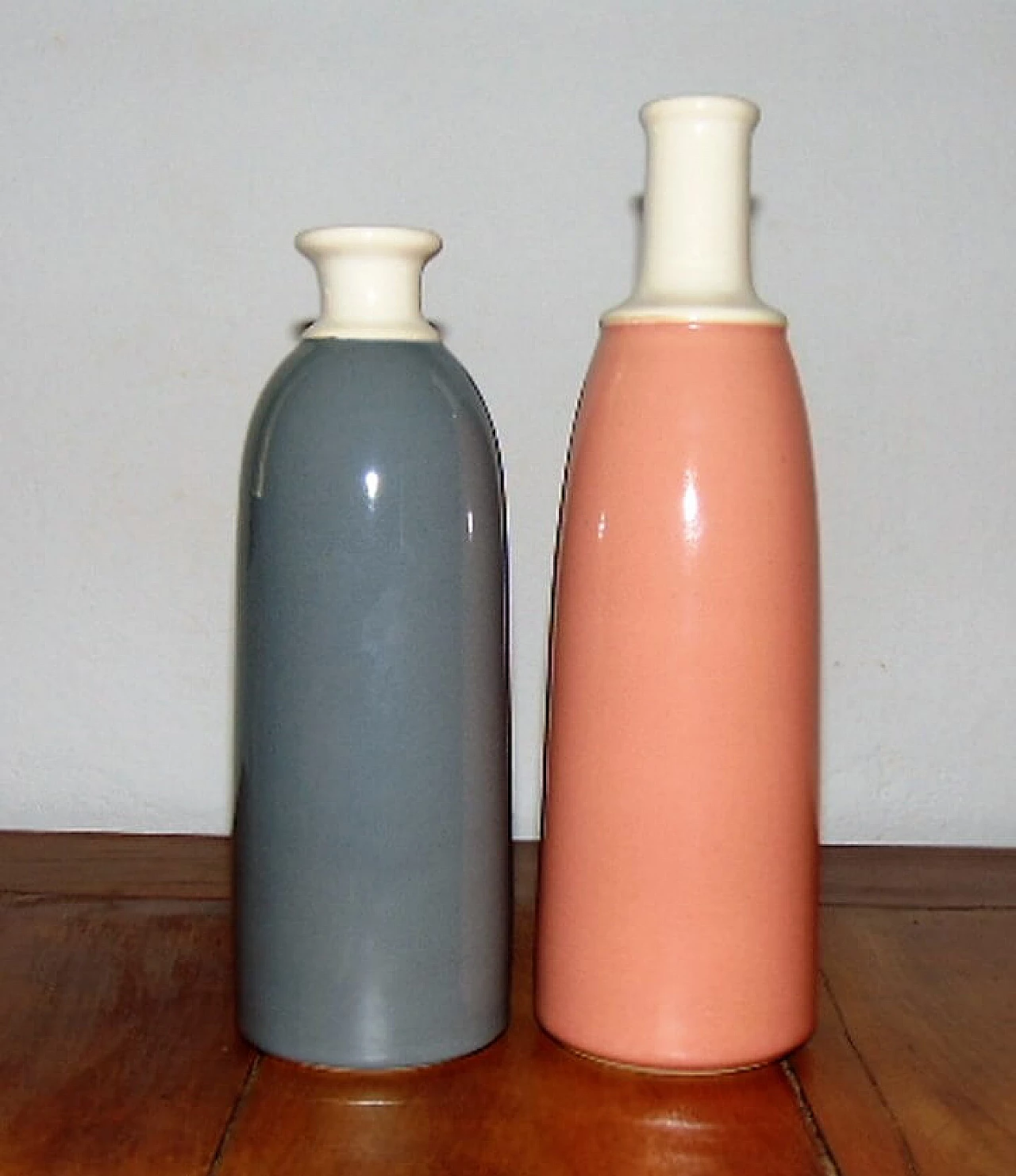 Pair of ceramic vases by Franco Bucci, 80s 1177219