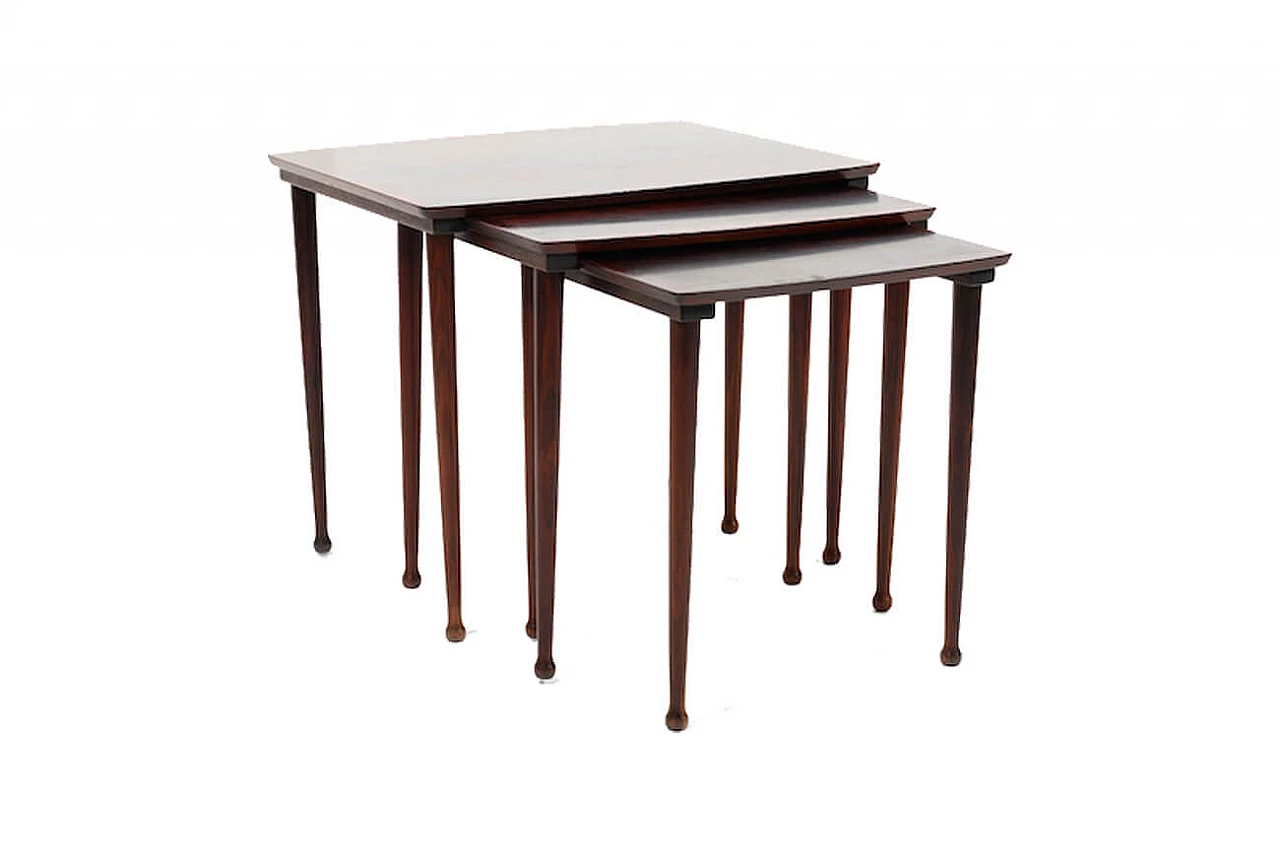 3 Danish nesting tables, 70s 1177267