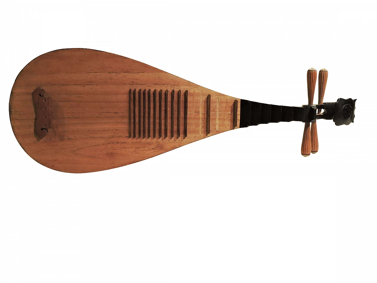 Originale chitarra cinese in legno, XX sec. 1177328