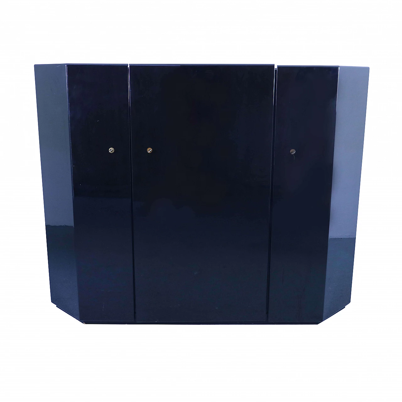 Credenza laccata nera W51 Bramante di Kazuhide Takahama per Cassina 1177656