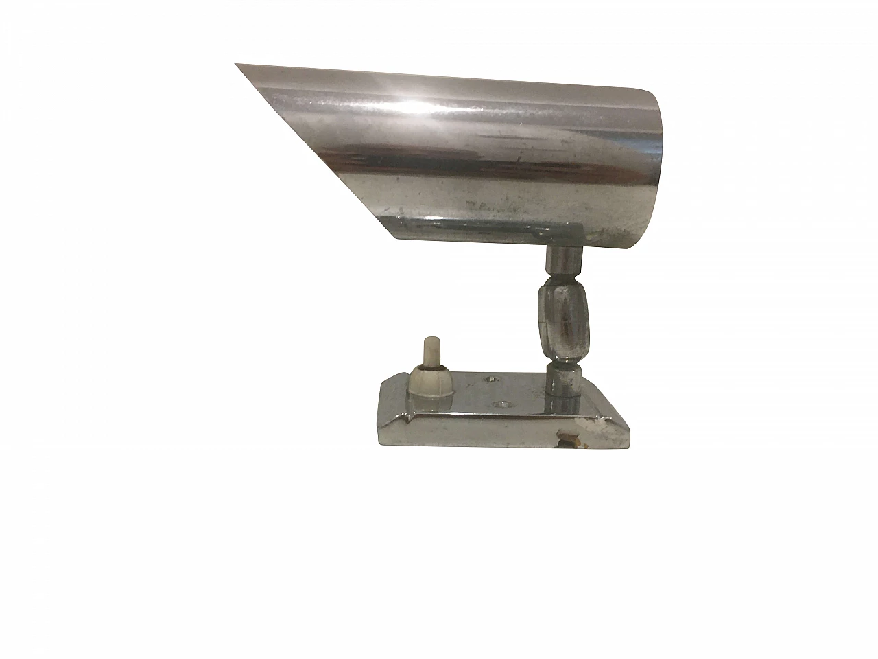 Pair of adjustable metal wall lamps, 70s 1177864