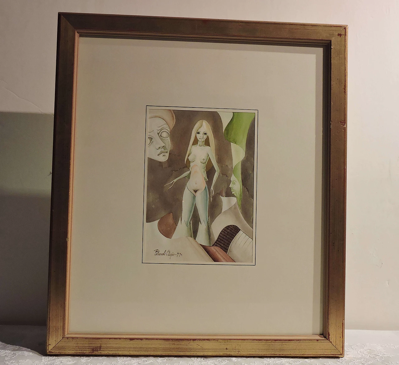 Acquerello su cartoncino realizzato dal Maestro Orazio Petraroli 1177919