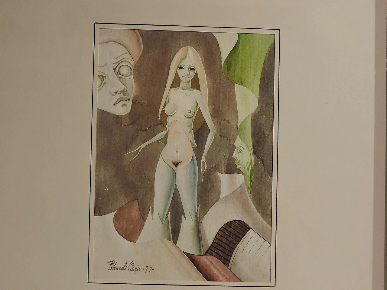 Acquerello su cartoncino realizzato dal Maestro Orazio Petraroli 1177920