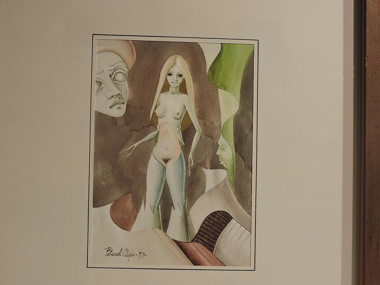 Acquerello su cartoncino realizzato dal Maestro Orazio Petraroli 1177933