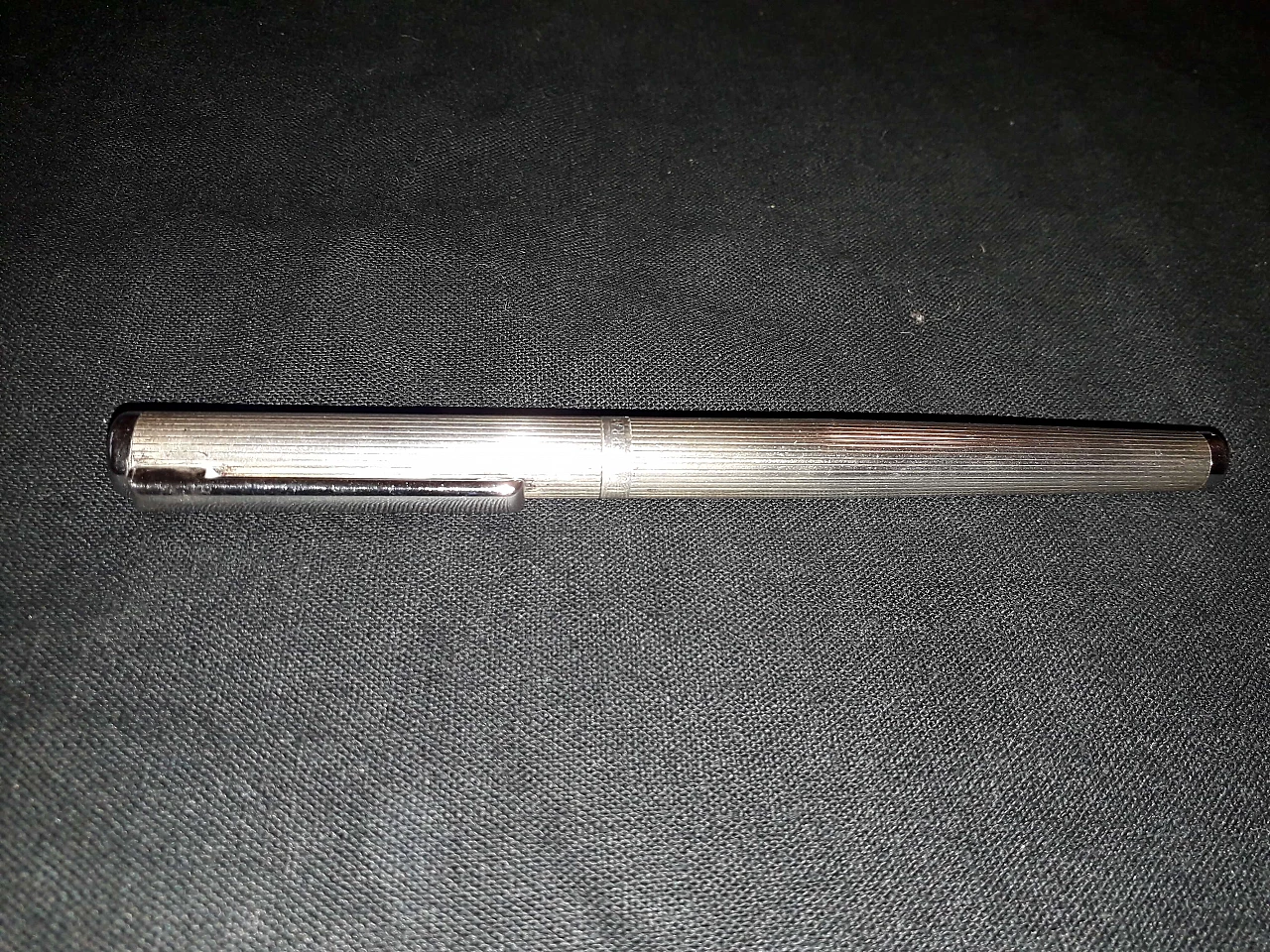 Ferrari silver stylographic pen 1177956