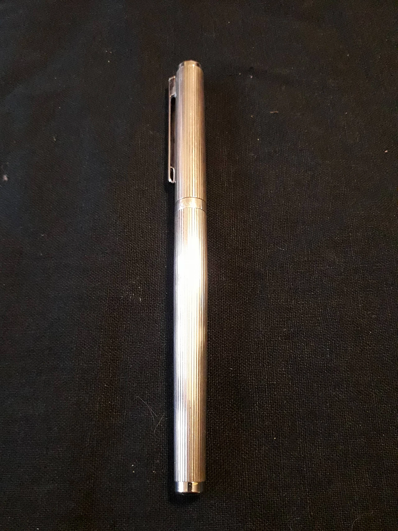 Ferrari silver stylographic pen 1177960