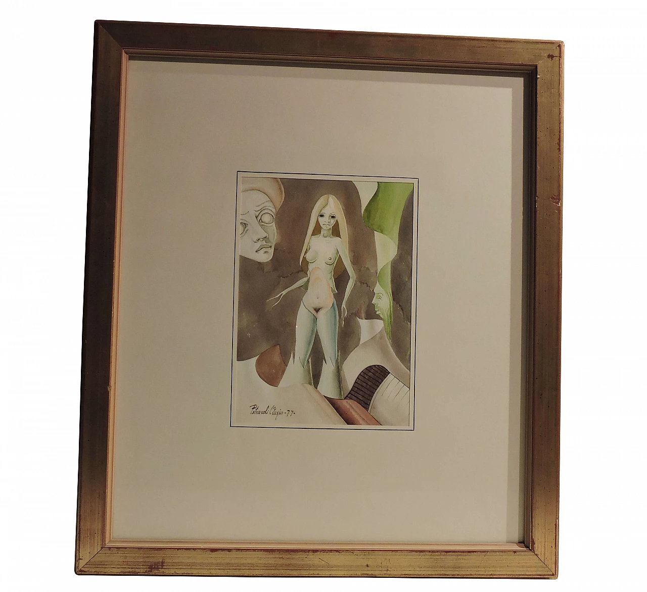 Acquerello su cartoncino realizzato dal Maestro Orazio Petraroli 1178033