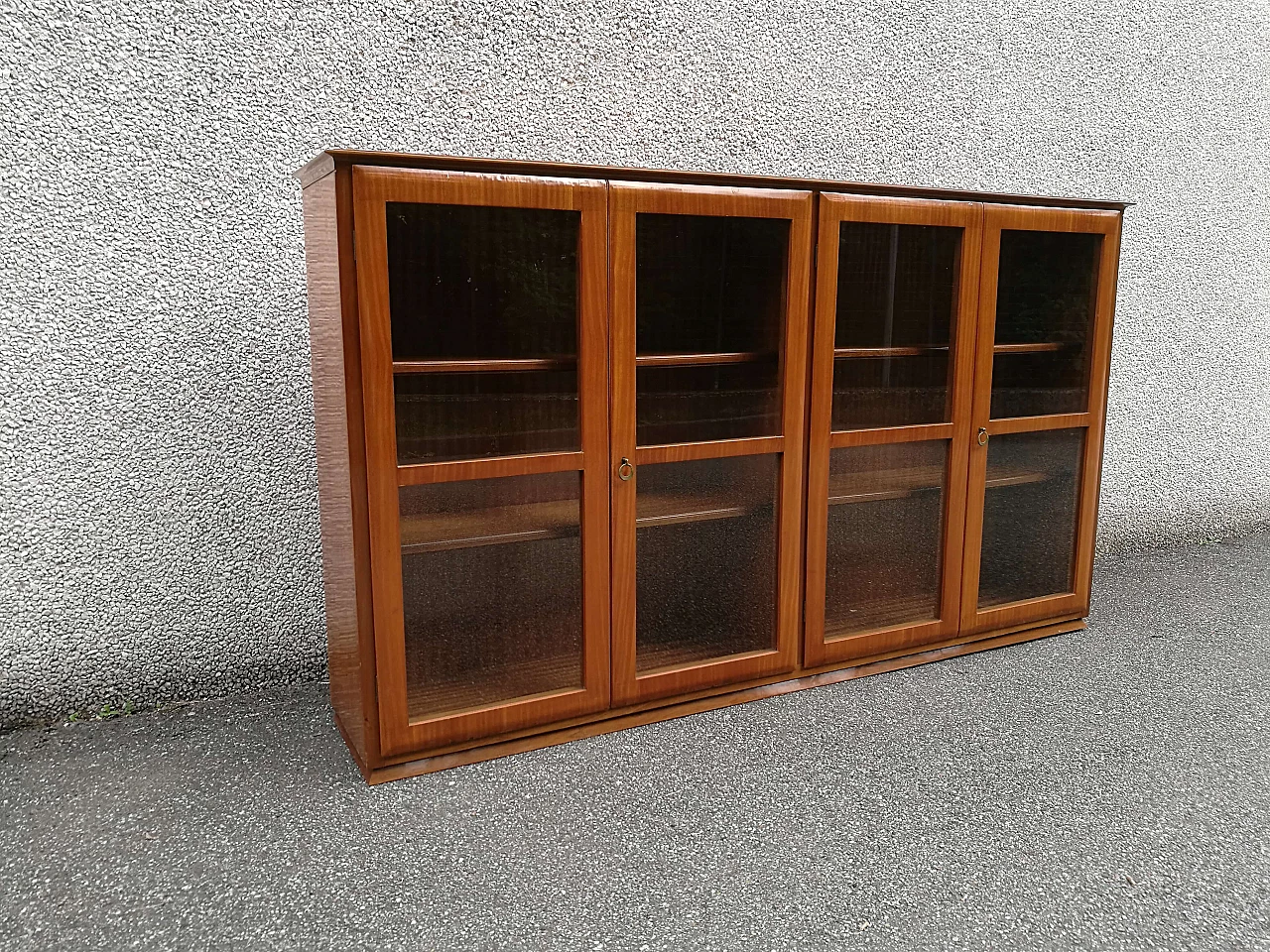 Bookcase in blond mahogany, 50s 1178056