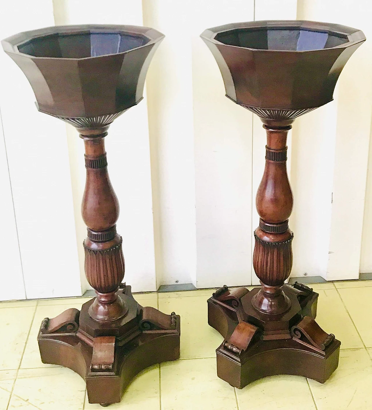 Pair of column planters, end of '800 1178580