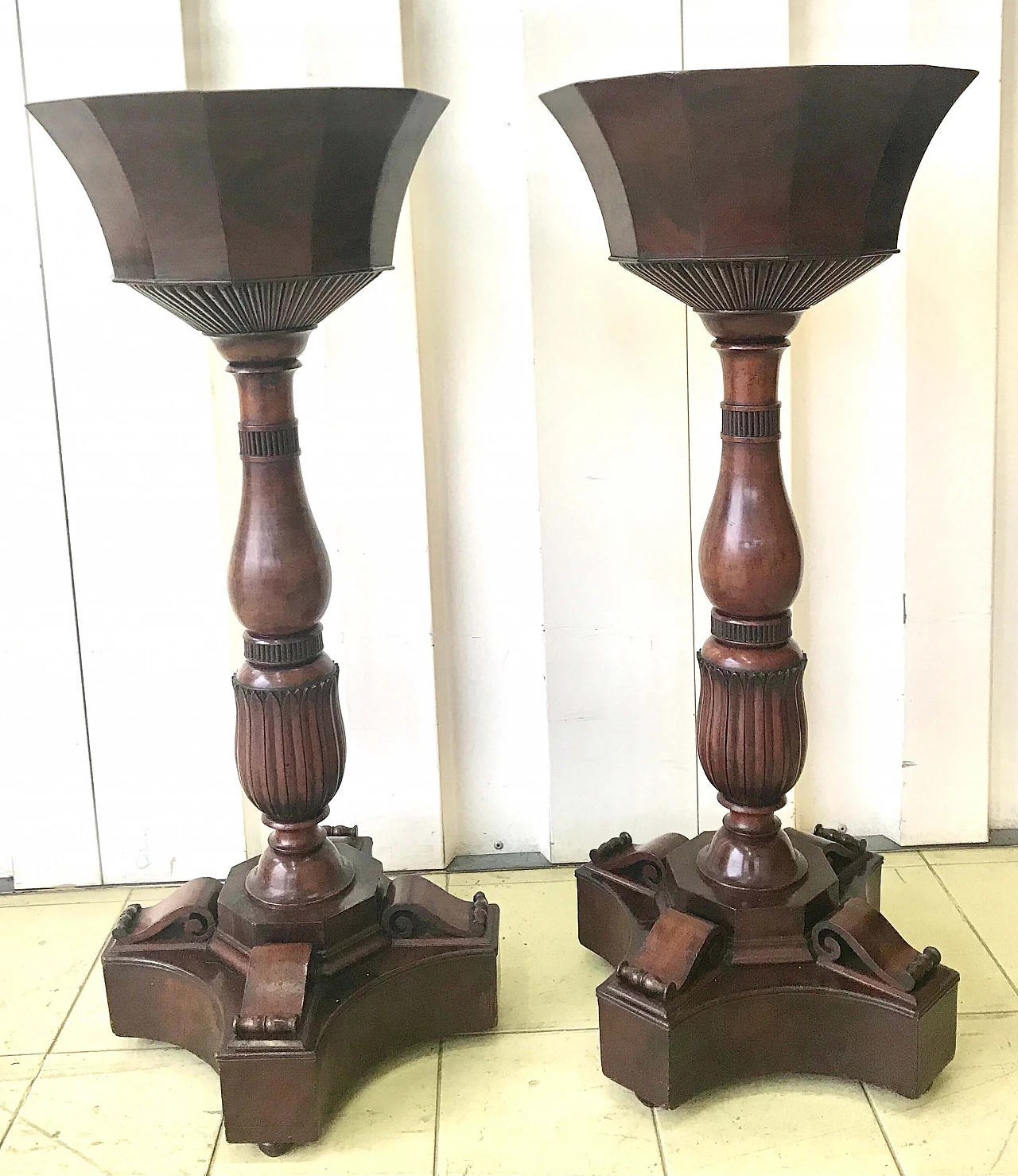 Pair of column planters, end of '800 1178581